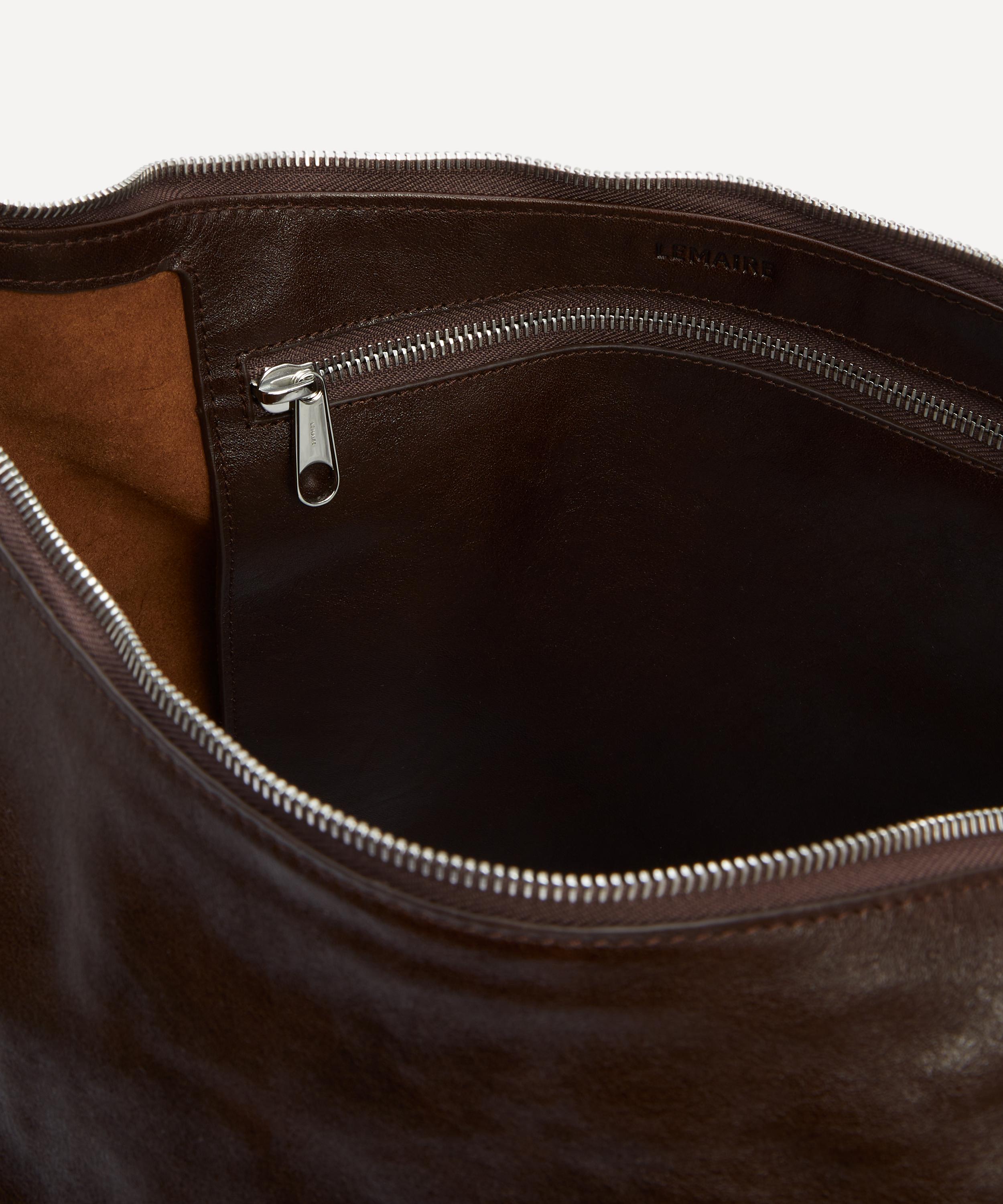 Lemaire - Belted Leather Hobo Bag image number 5