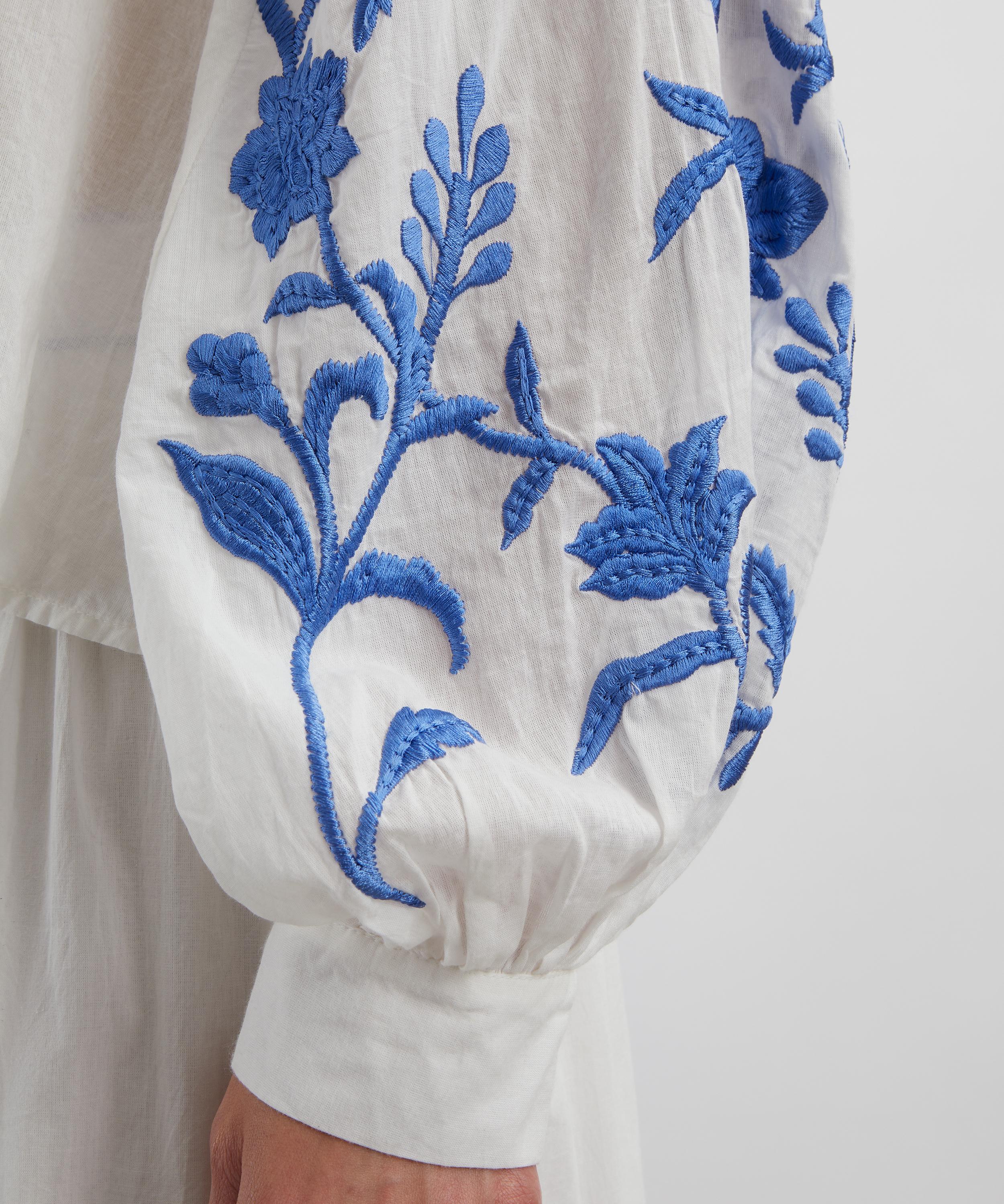 Scarlett Poppies - Marbella Embroidered Top image number 4