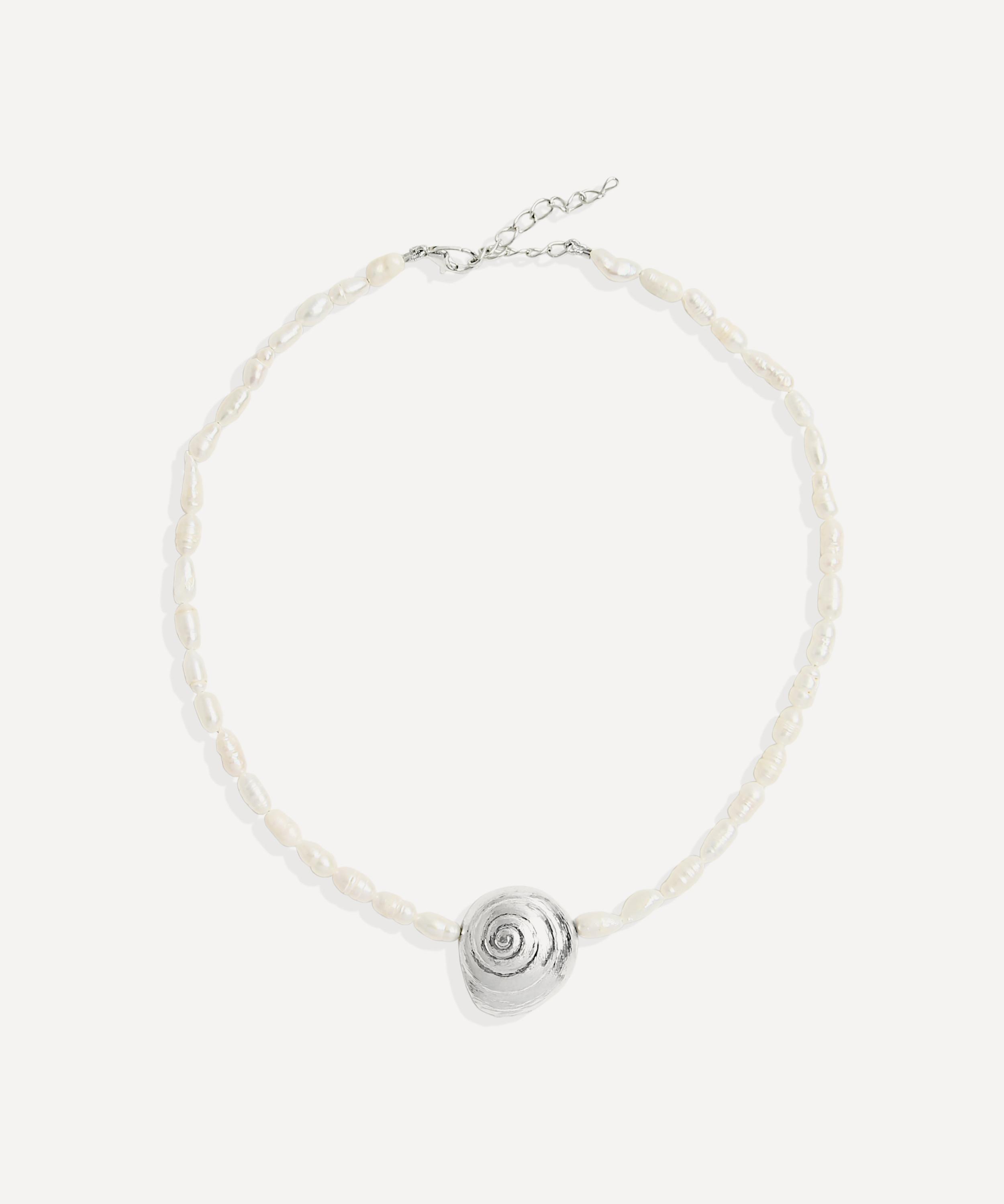 By Alona - Silver-Plated Sofia Pendant Necklace image number 0