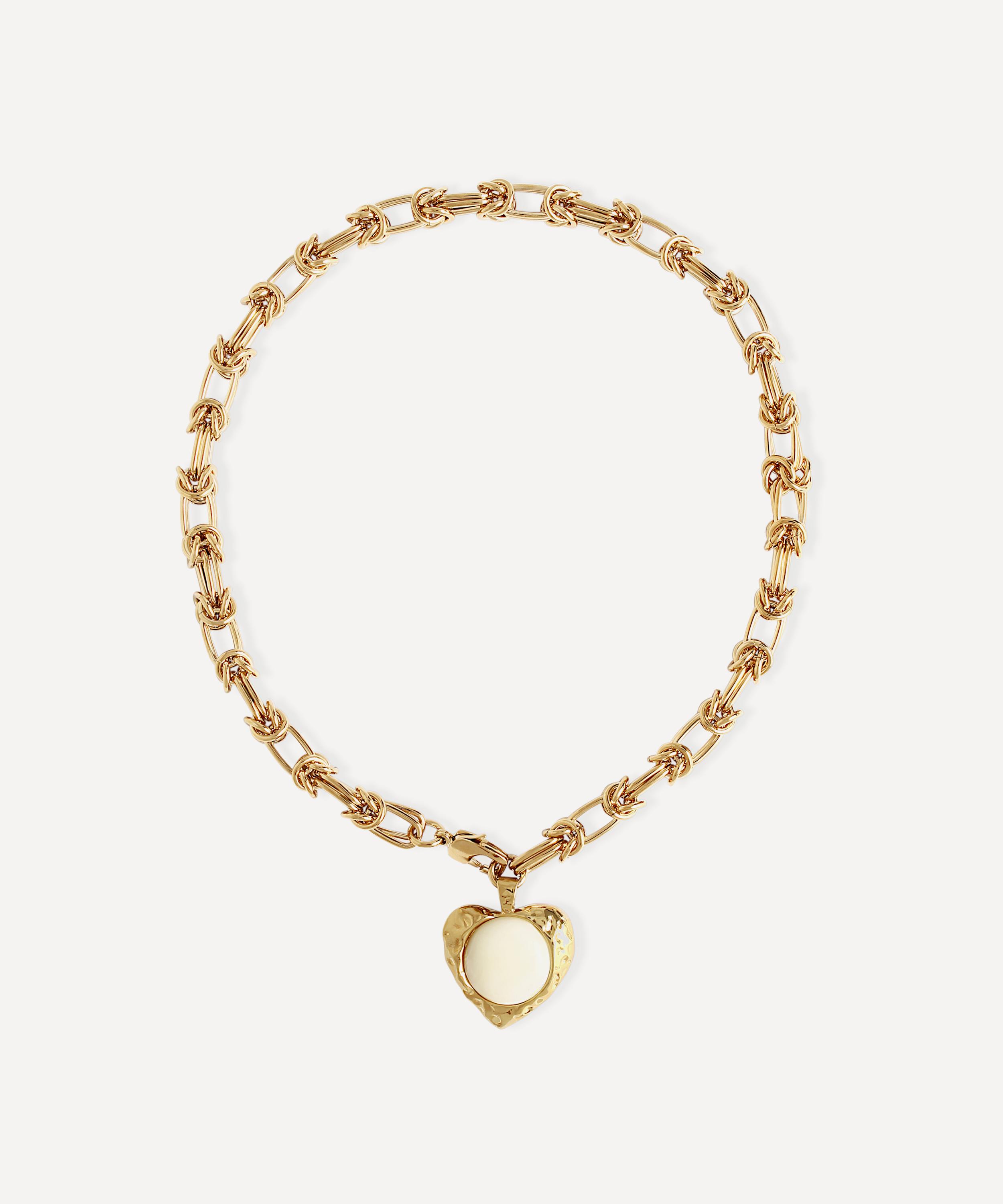 By Alona - 18ct Gold-Plated Eva Pendant Necklace image number 0