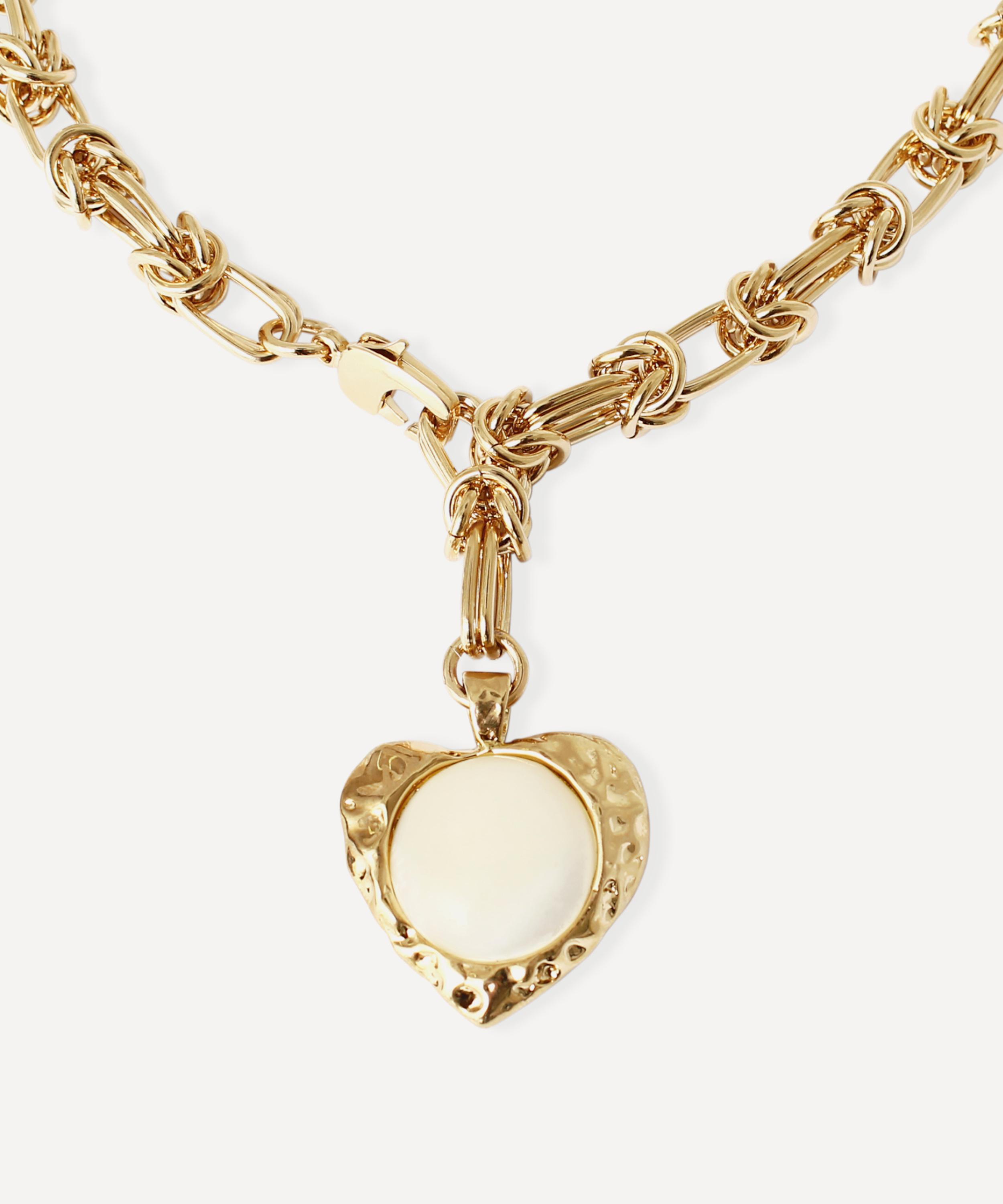 By Alona - 18ct Gold-Plated Eva Pendant Necklace image number 1