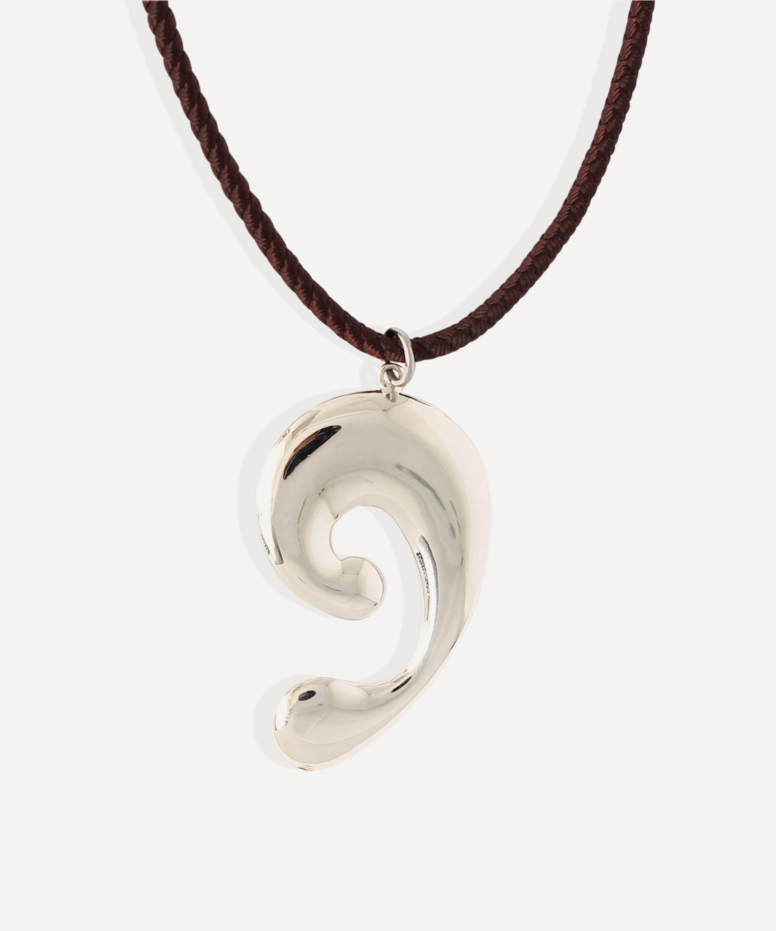 By Alona - Silver-Plated Carlotta Pendant Necklace image number 1