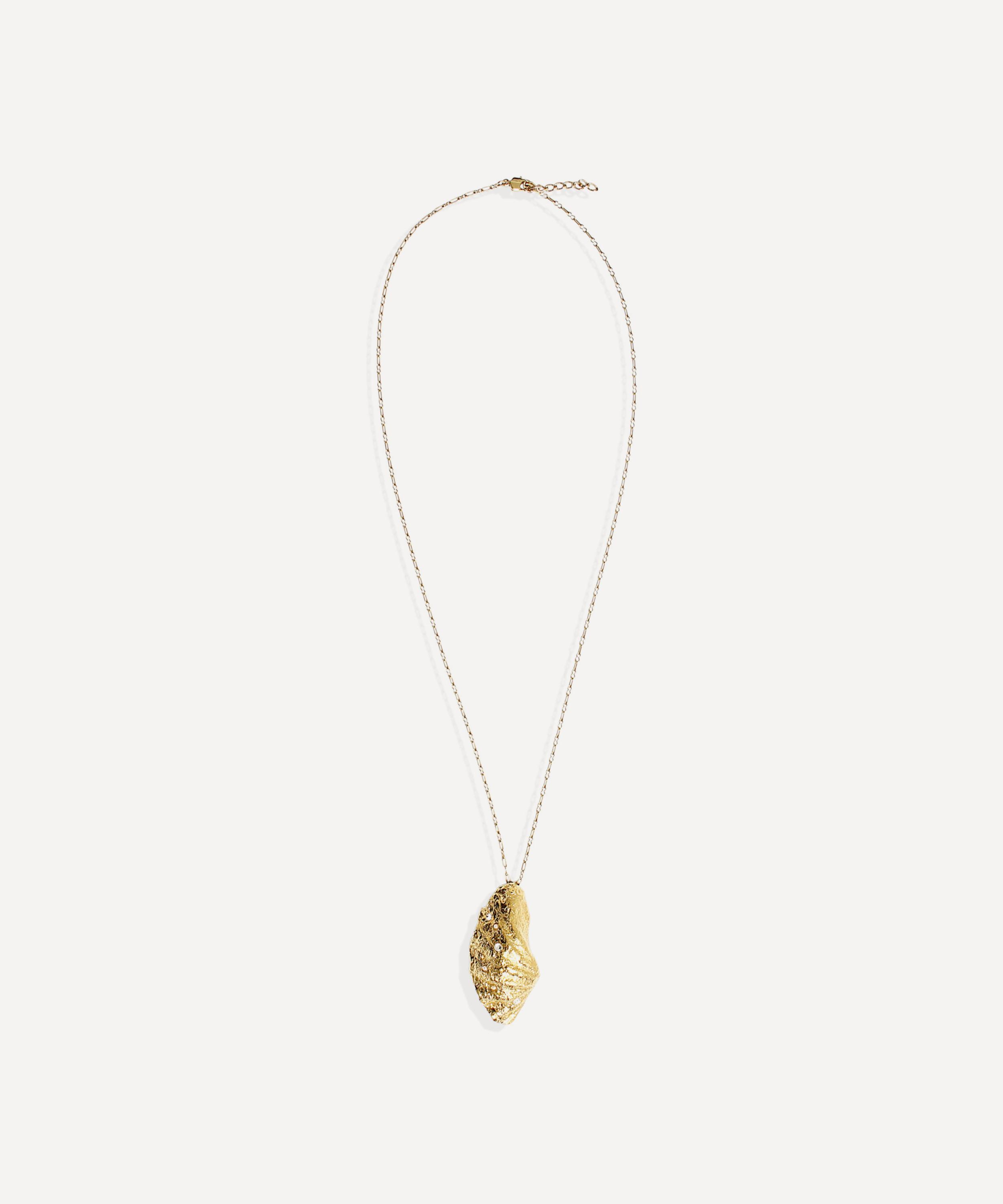 By Alona - 18ct Gold-Plated Nataliya Pendant Necklace image number 0