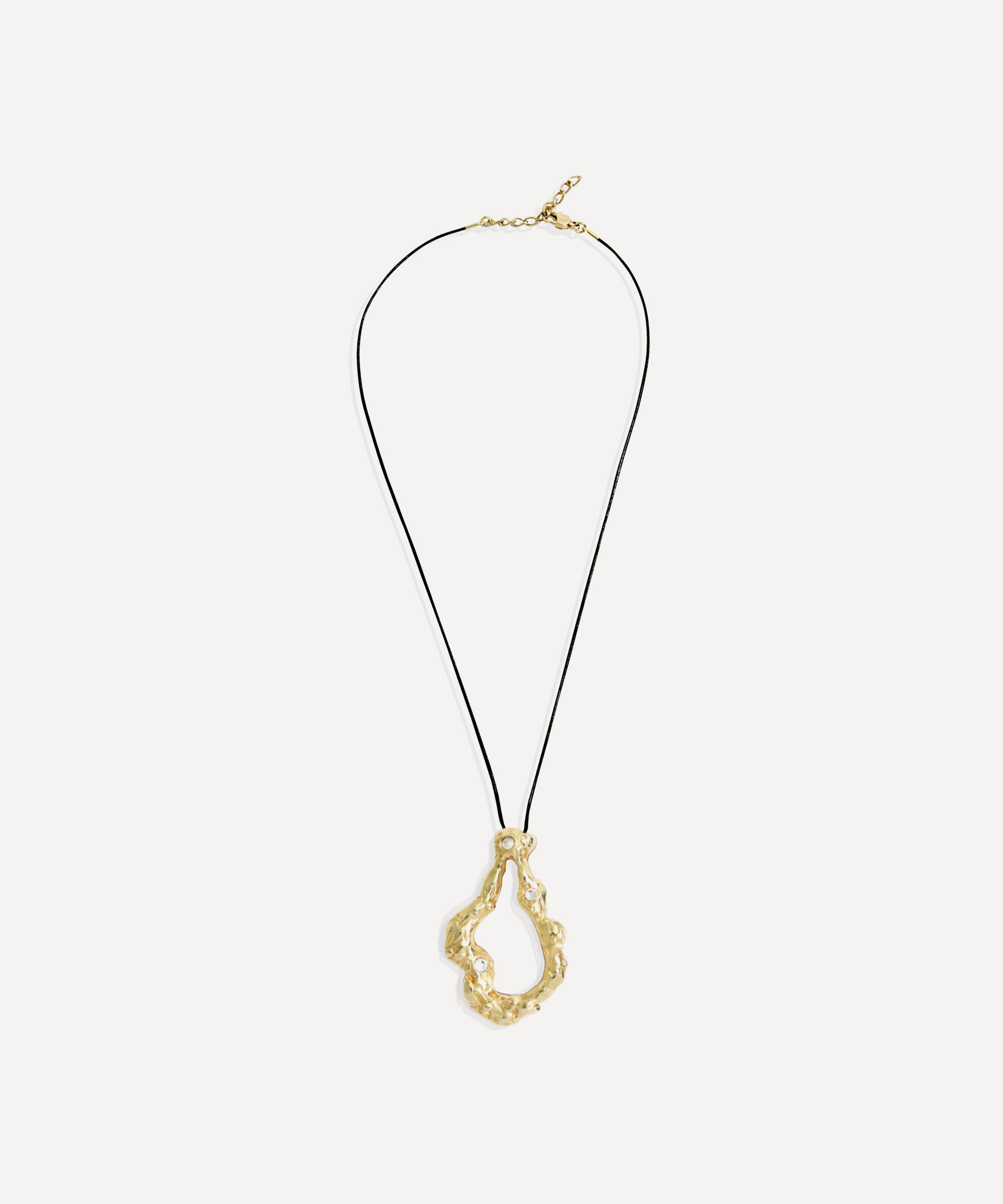 By Alona - 18ct Gold-Plated Rena Pendant Necklace image number 0