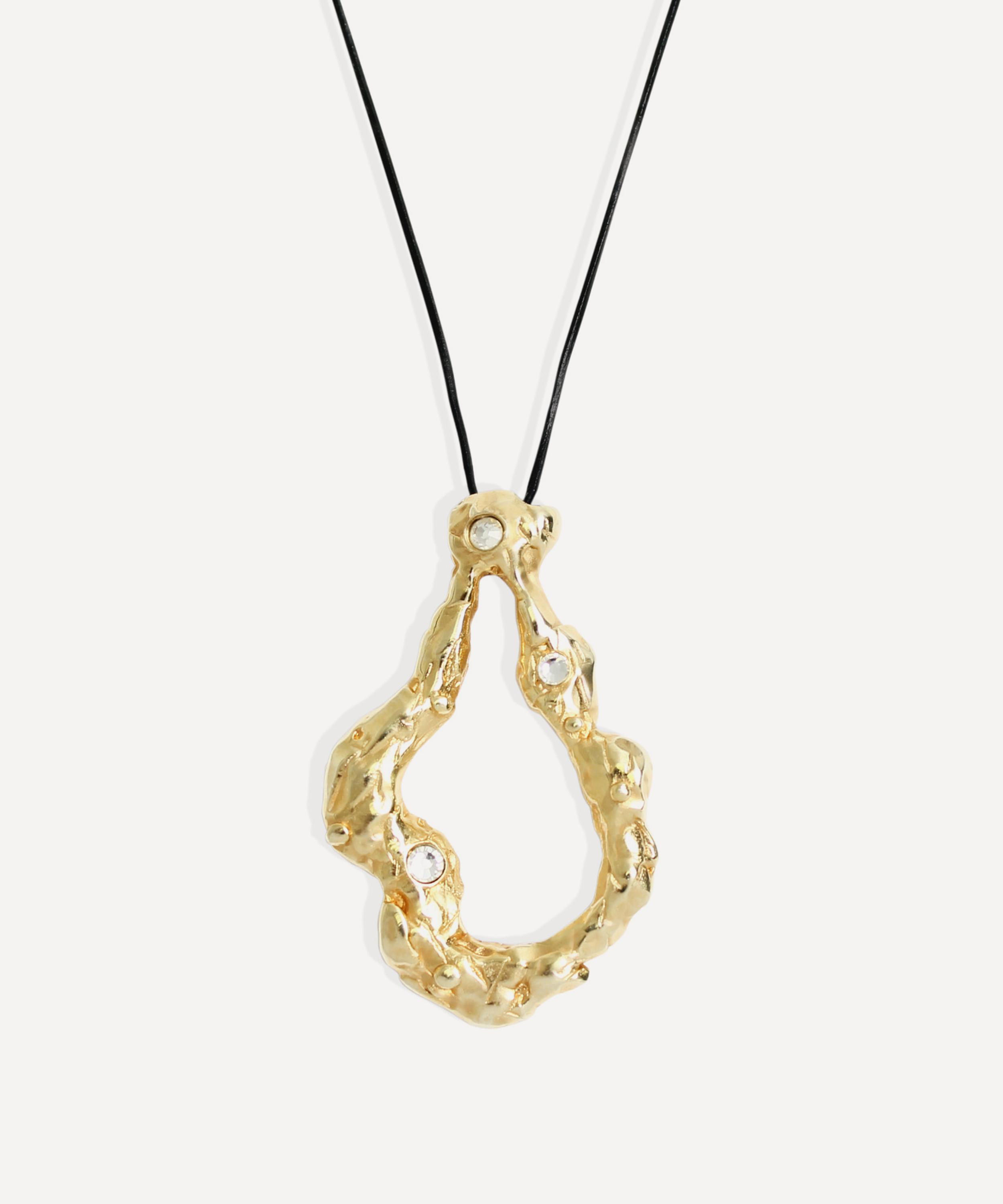 By Alona - 18ct Gold-Plated Rena Pendant Necklace image number 1