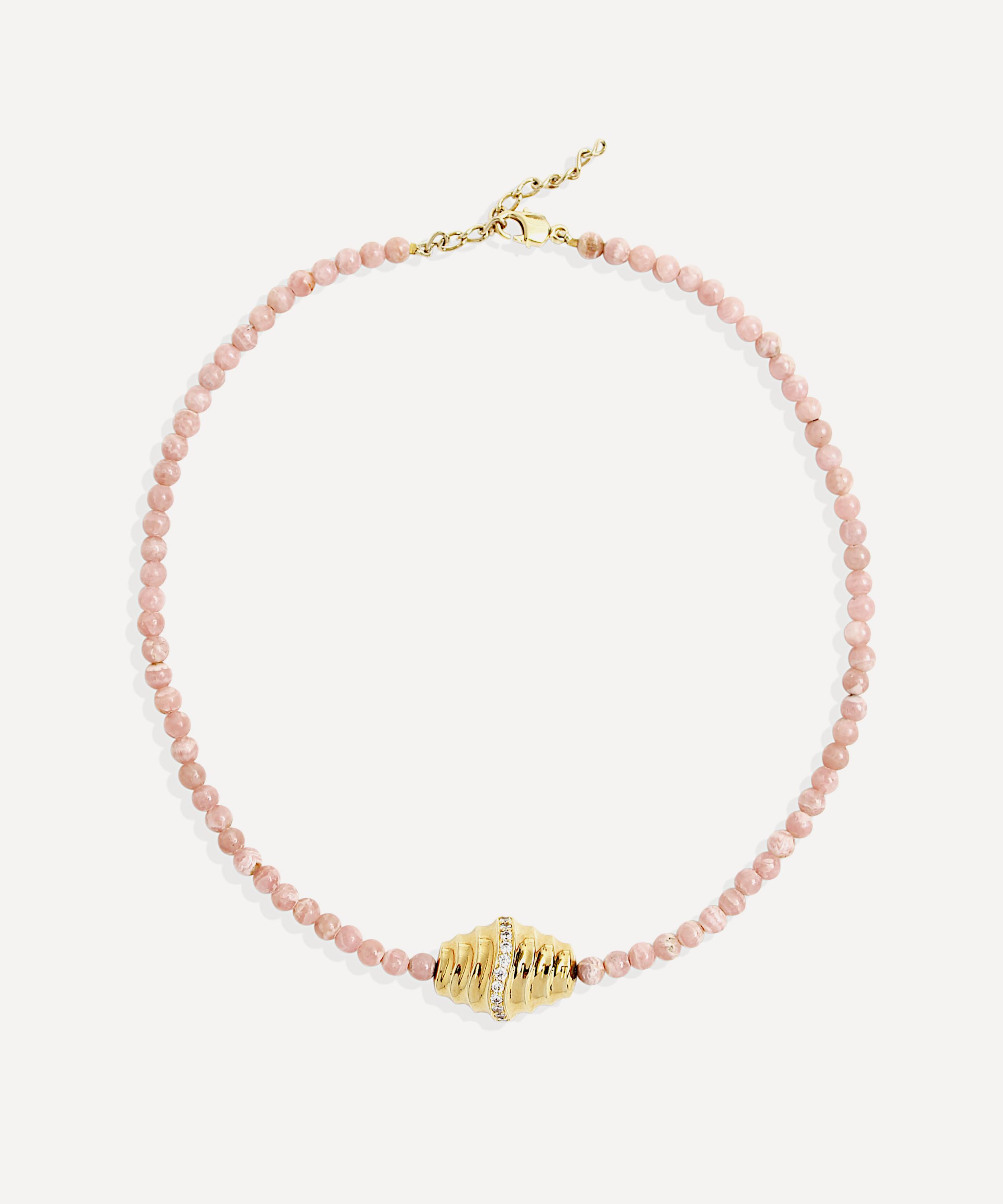 By Alona - 18ct Gold-Plated Miele Pendant Necklace image number 0