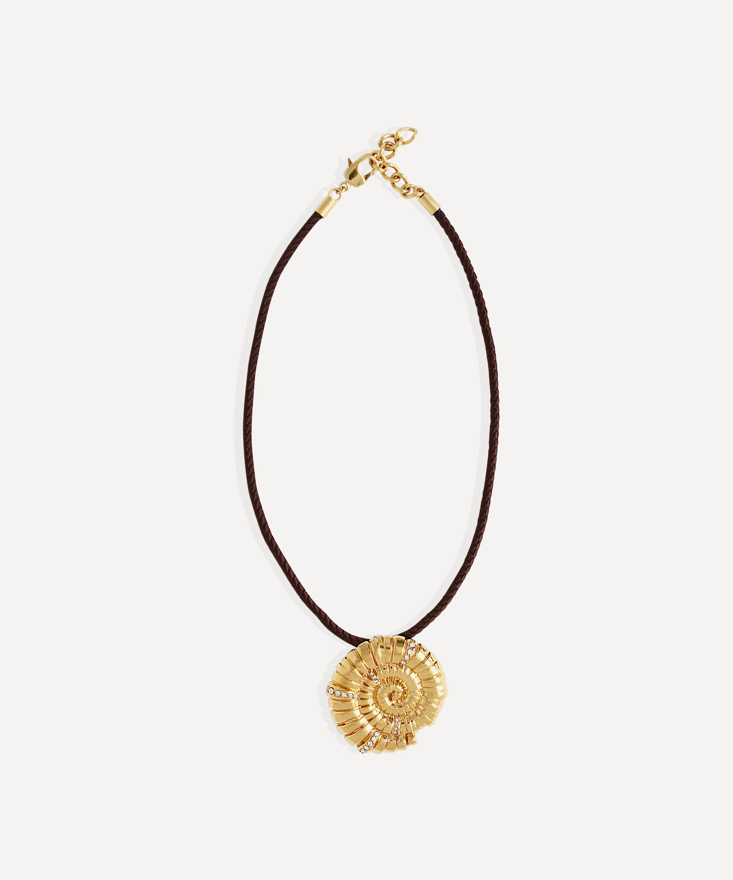 By Alona - 18ct Gold-Plated Odessa Pendant Necklace image number 0