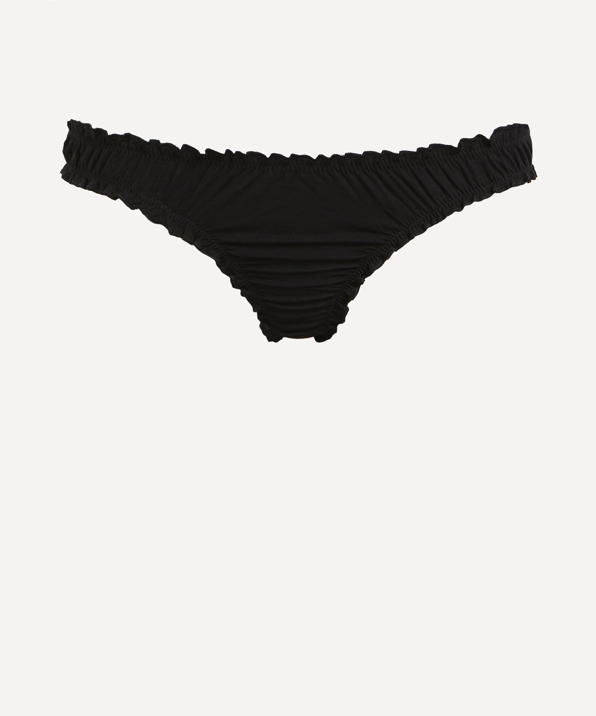 Fruity Booty - Black Cherry Thong image number 0