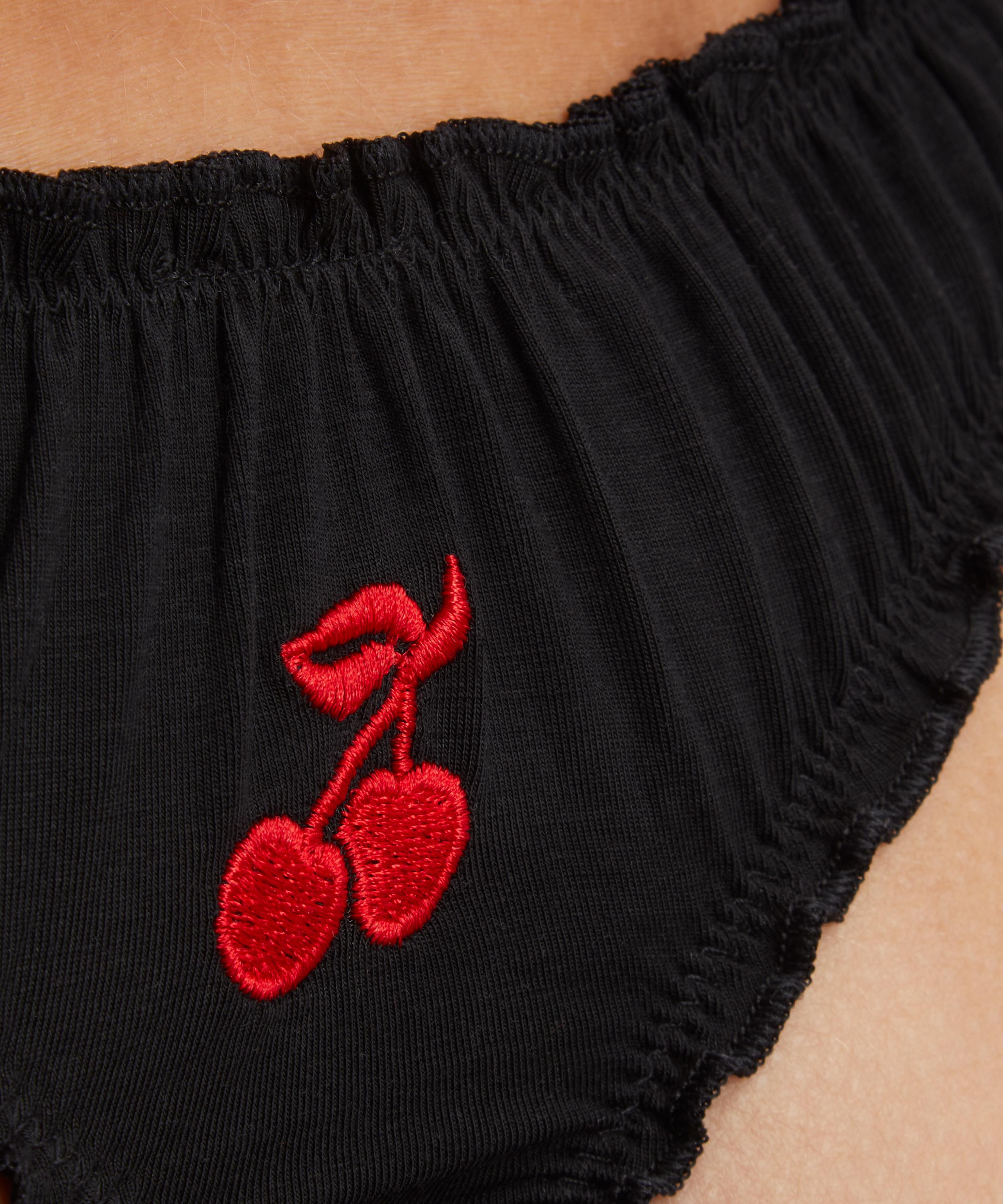 Fruity Booty - Black Cherry Thong image number 4