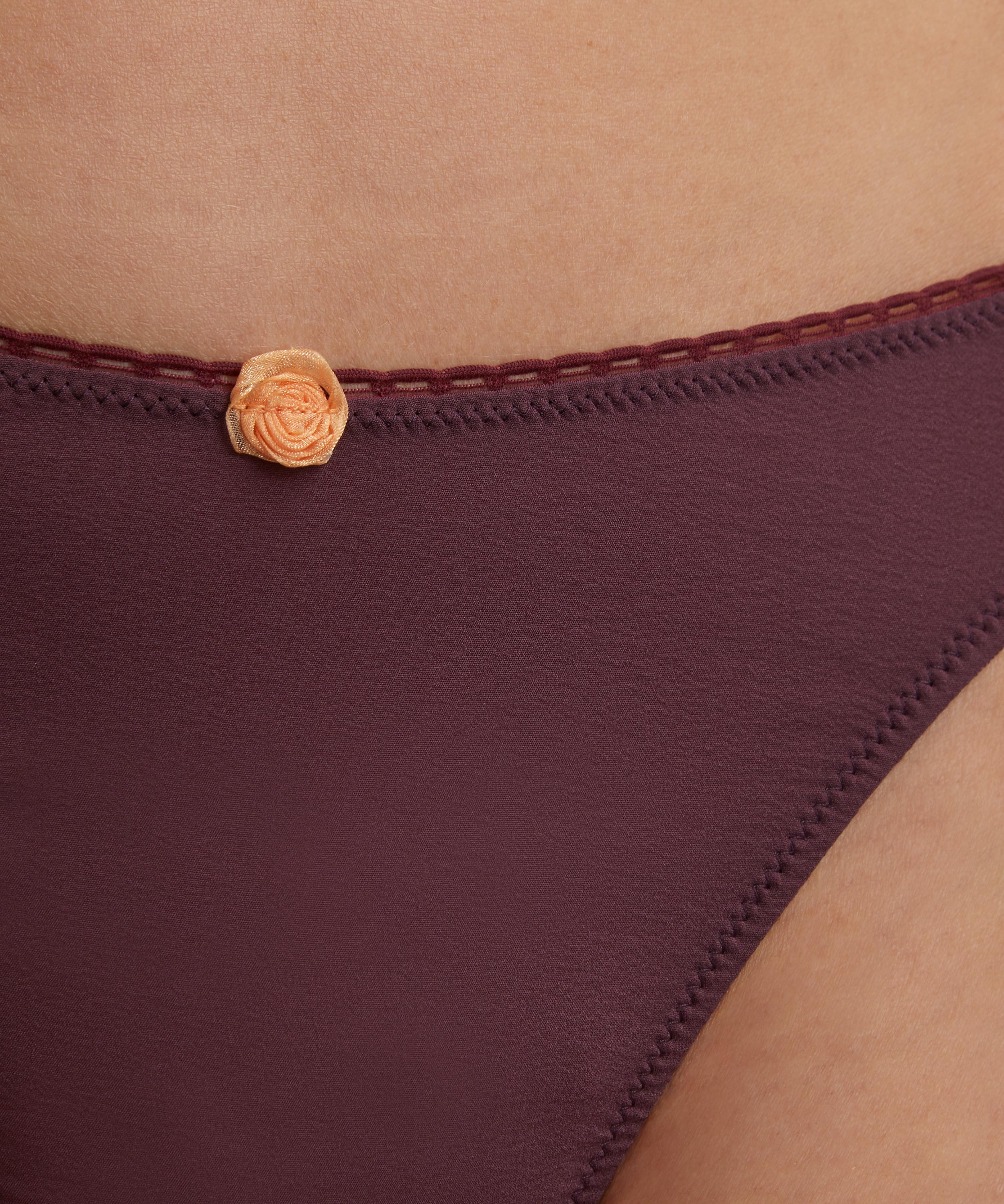 Fruity Booty - Dusty Plum Thong image number 4