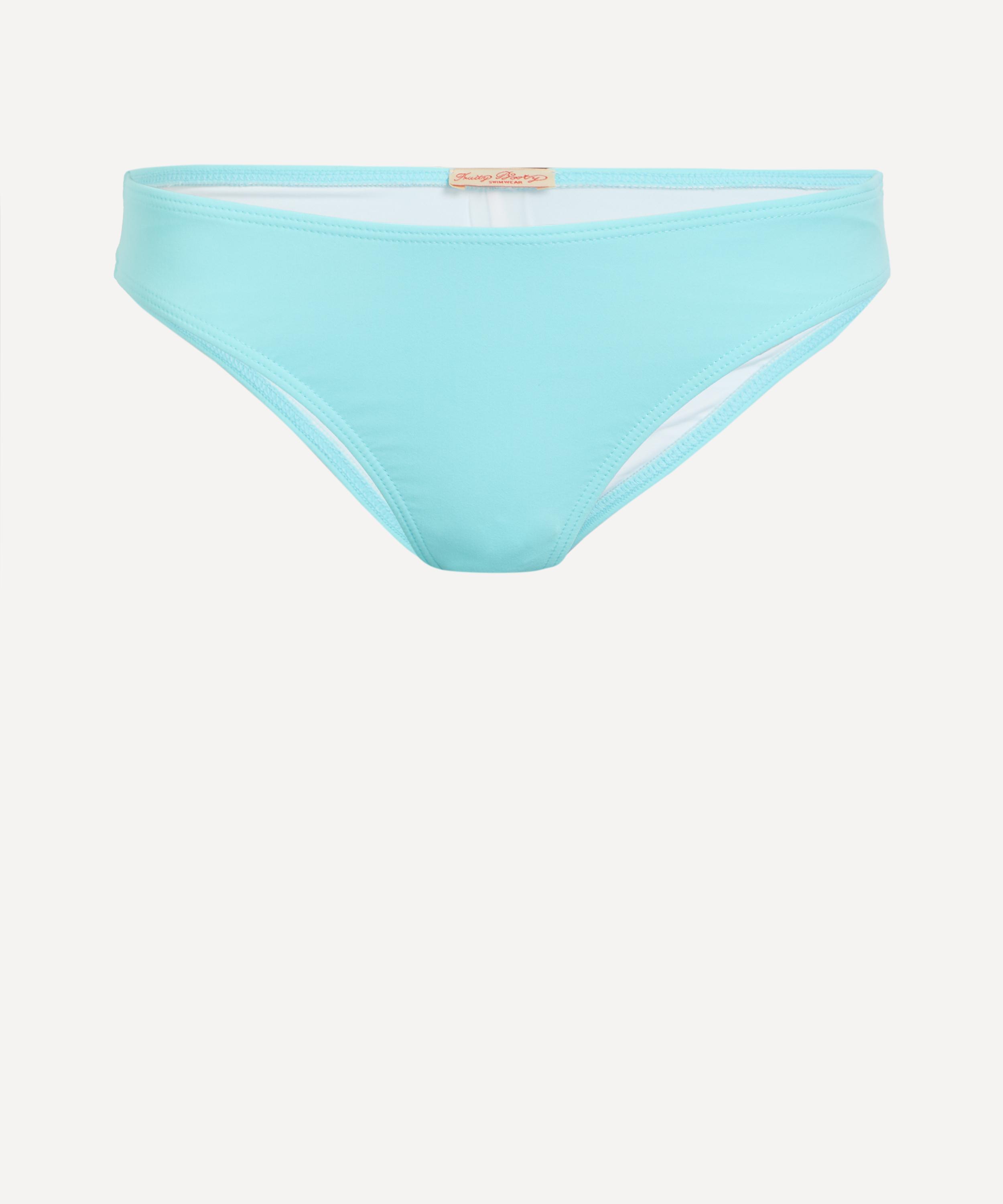 Fruity Booty - Celeste Aqua Bikini Bottoms image number 0