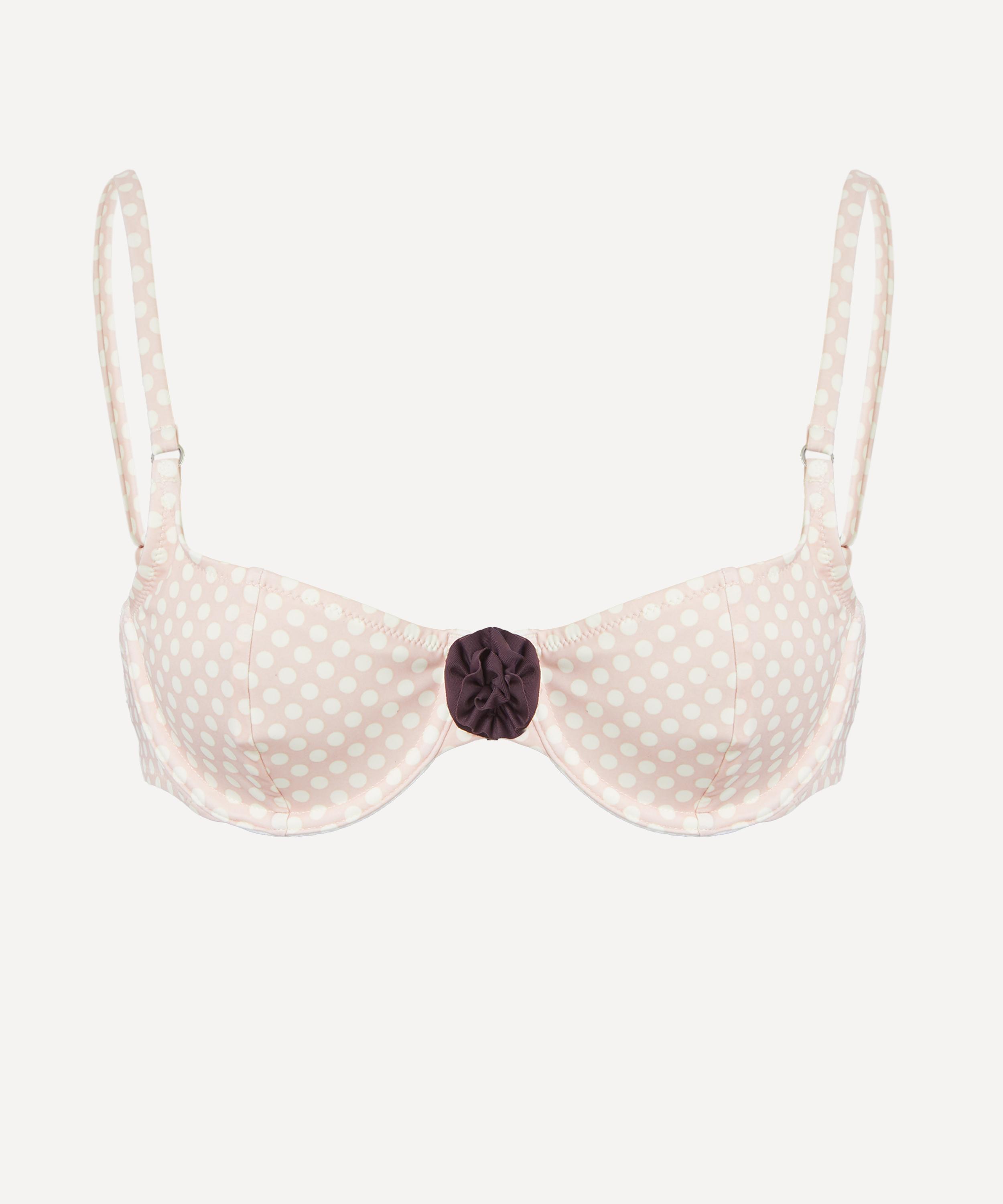 Fruity Booty - Carmen Pink Bikini Top image number 0