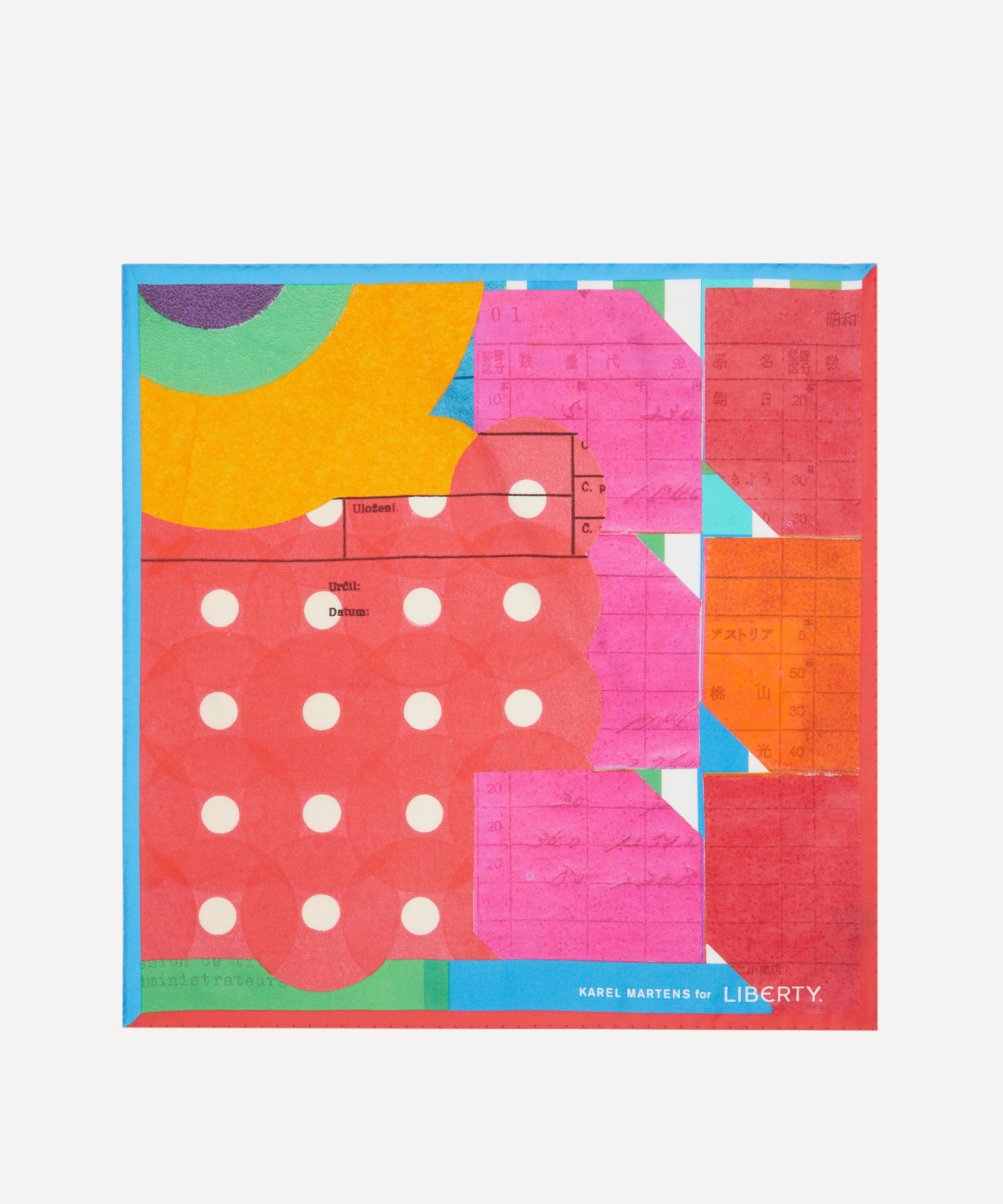 Liberty - KM Assemble 45x45 Silk Scarf image number 0