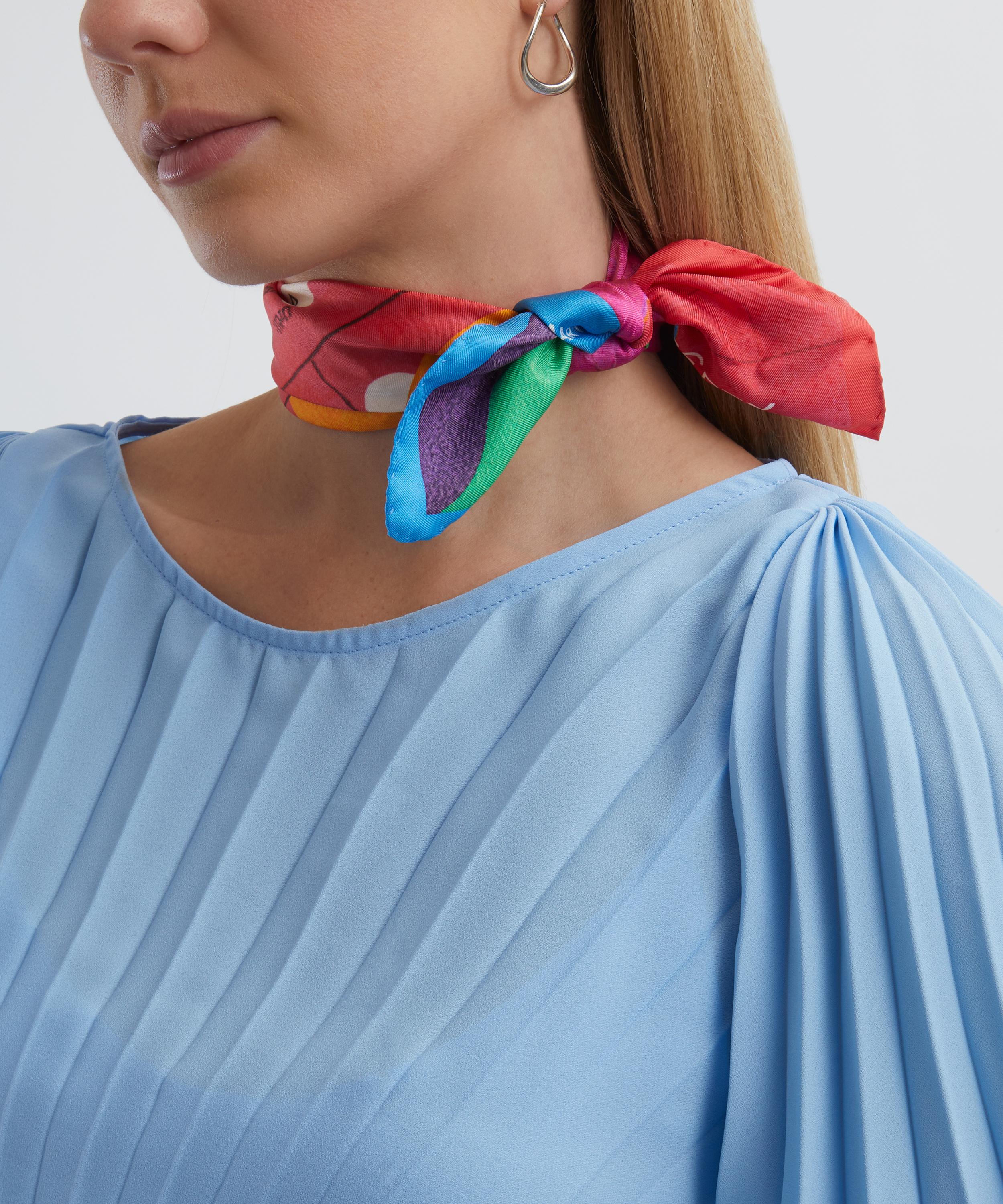 Liberty - KM Assemble 45x45 Silk Scarf image number 1