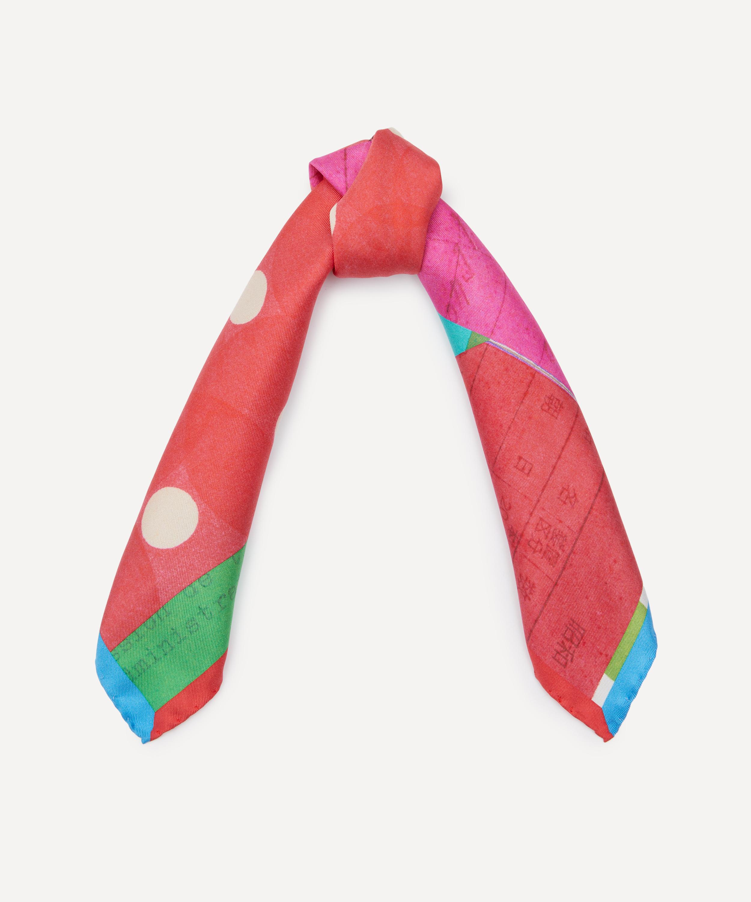 Liberty - KM Assemble 45x45 Silk Scarf image number 2