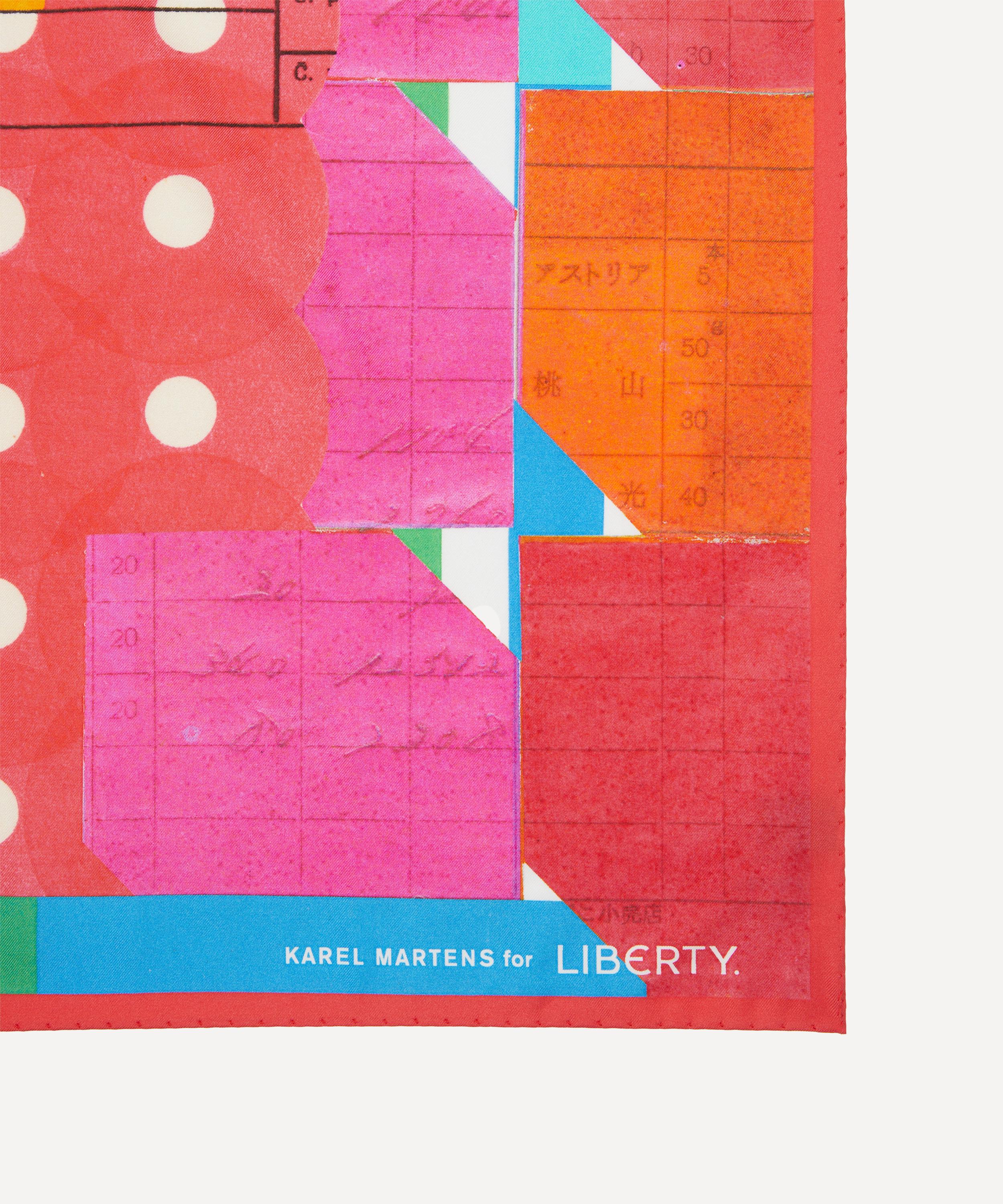 Liberty - KM Assemble 45x45 Silk Scarf image number 3