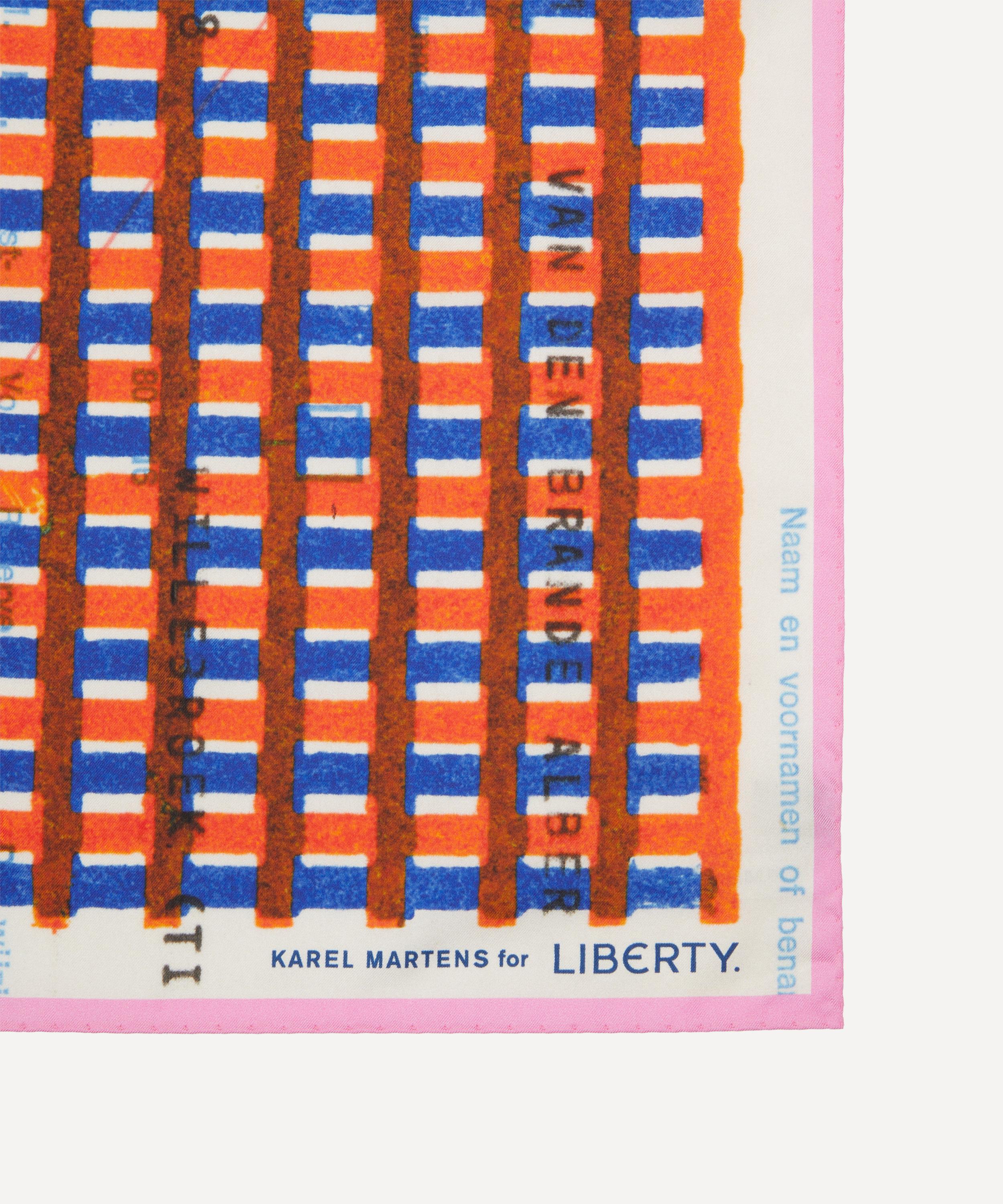 Liberty - KM Grate 45x45 Silk Scarf image number 3