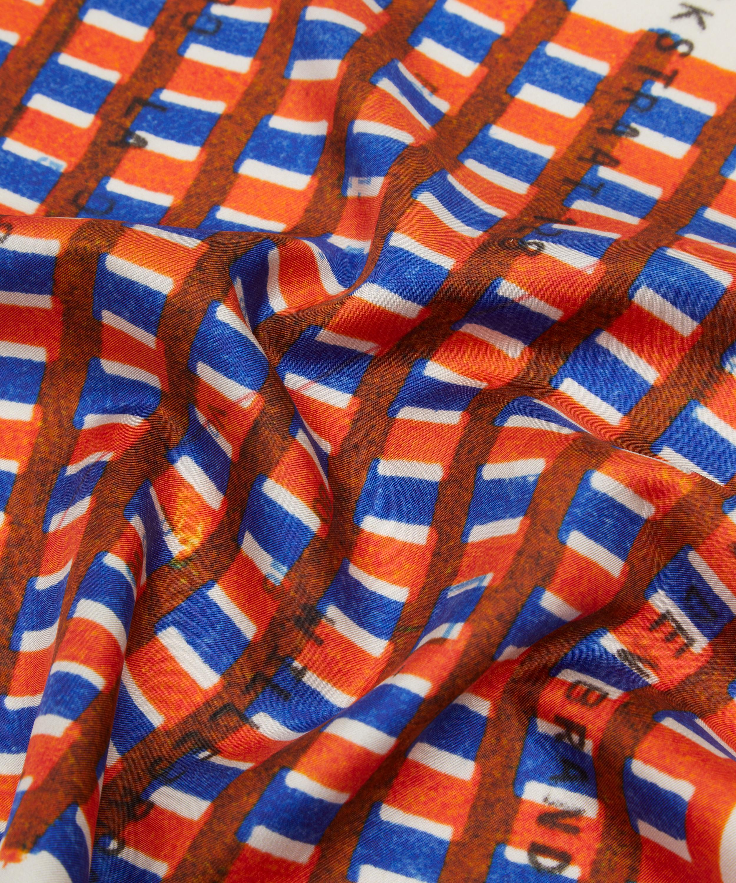 Liberty - KM Grate 45x45 Silk Scarf image number 4