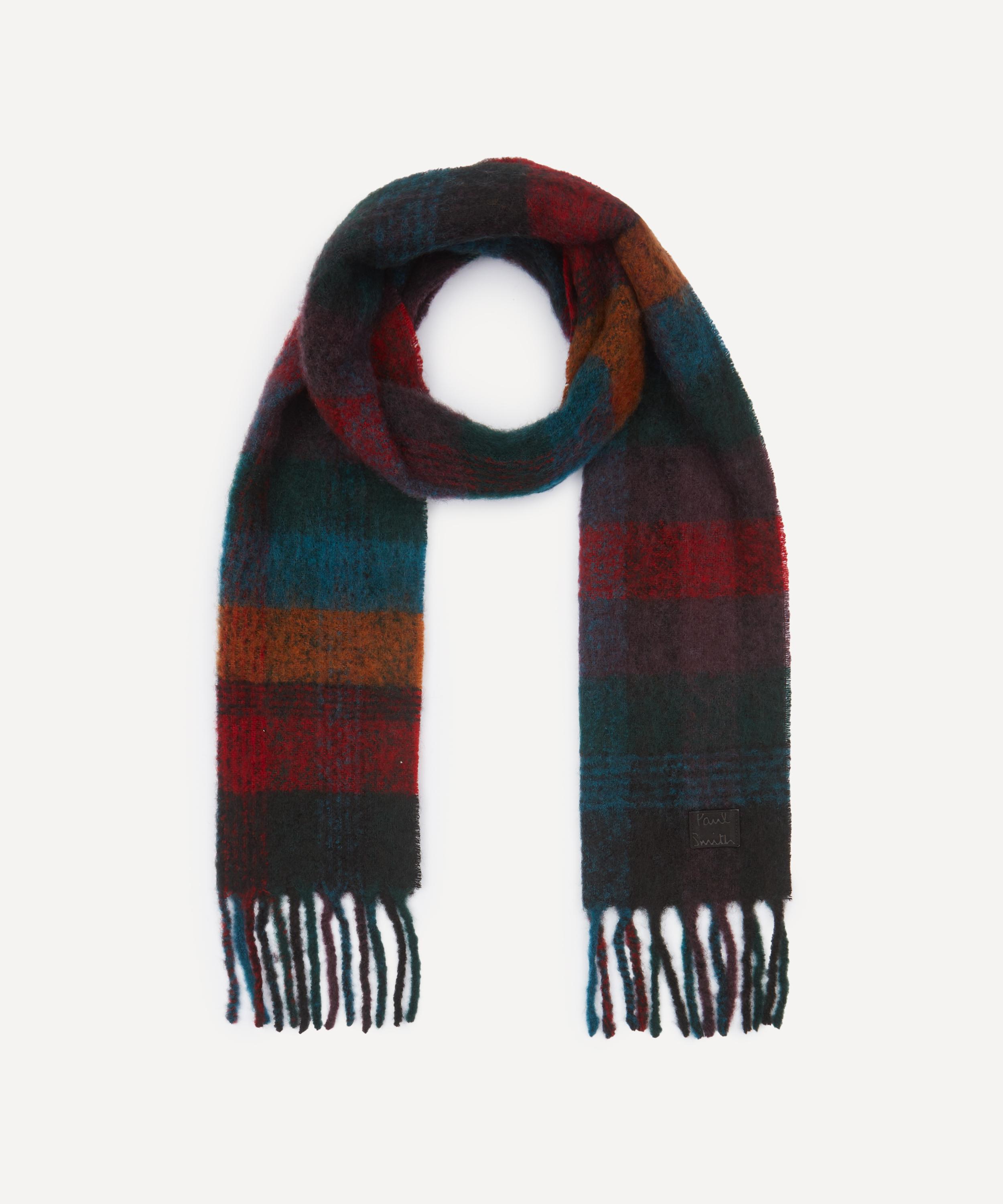 Paul Smith - Checked Wool Scarf