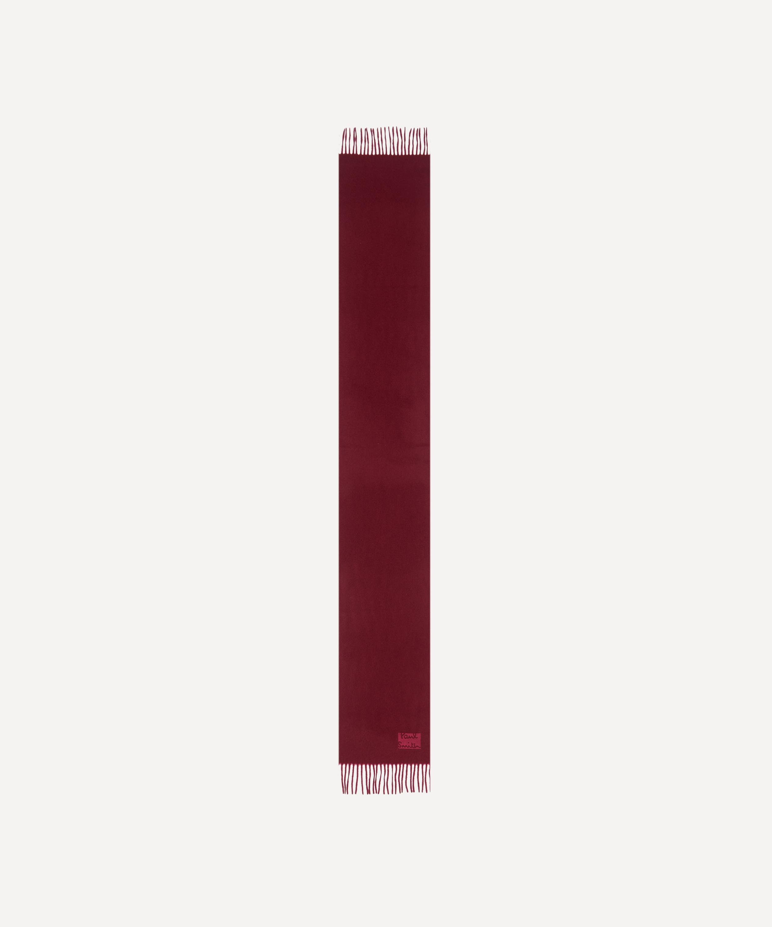 Paul Smith - Cashmere Logo Scarf image number 1