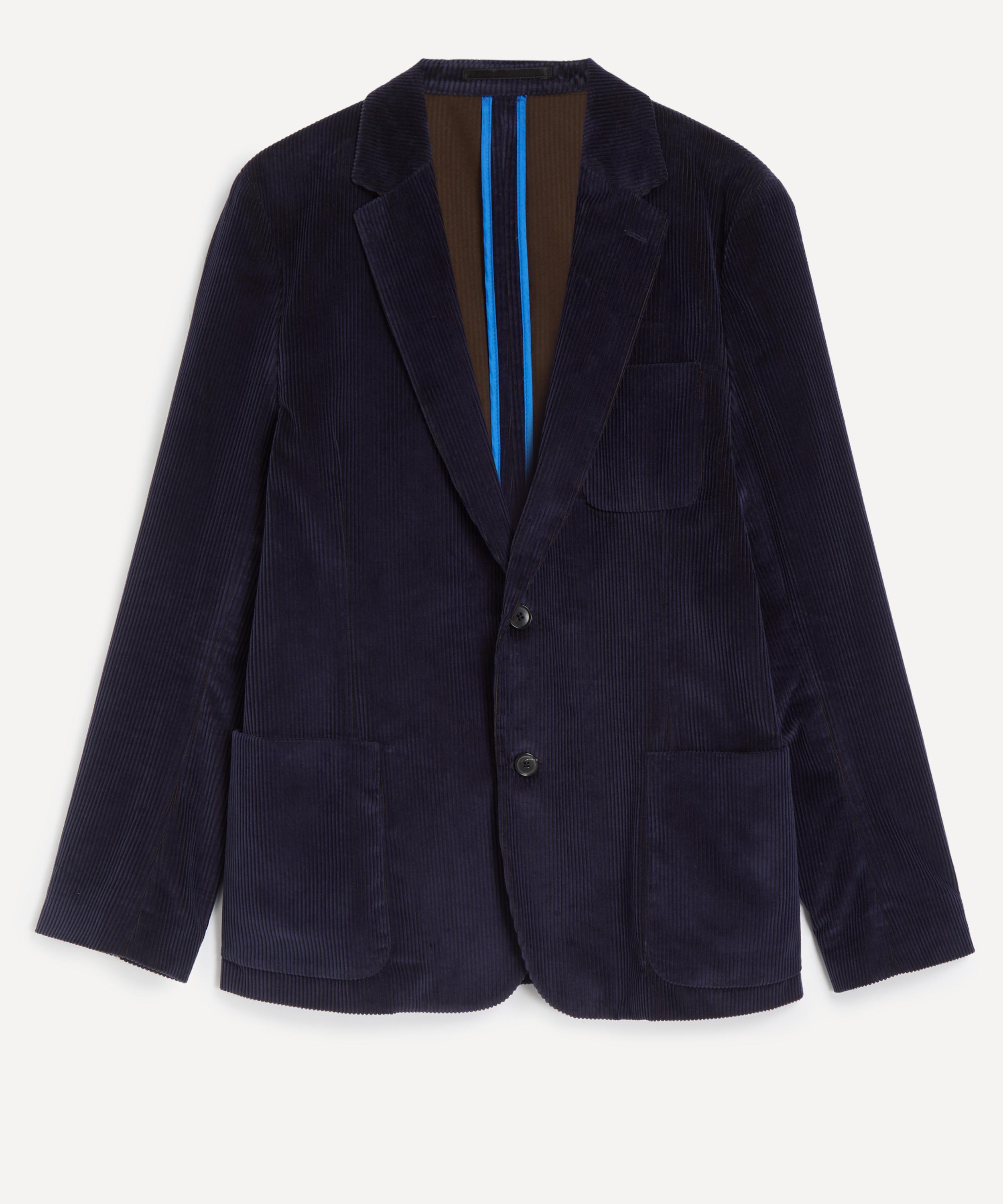 Paul Smith - Navy Corduroy Two-Button Jacket