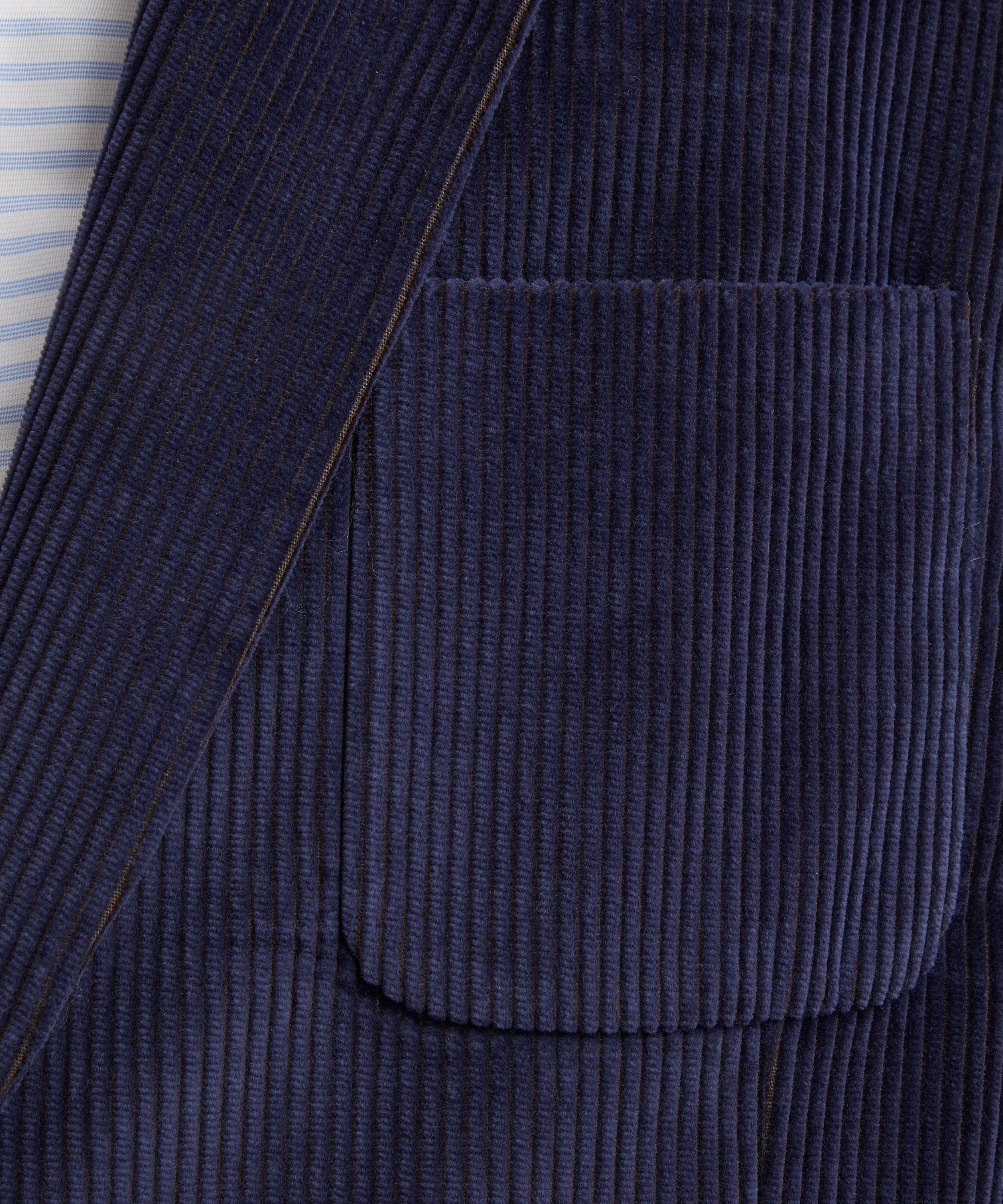 Paul Smith - Navy Corduroy Two-Button Jacket image number 4