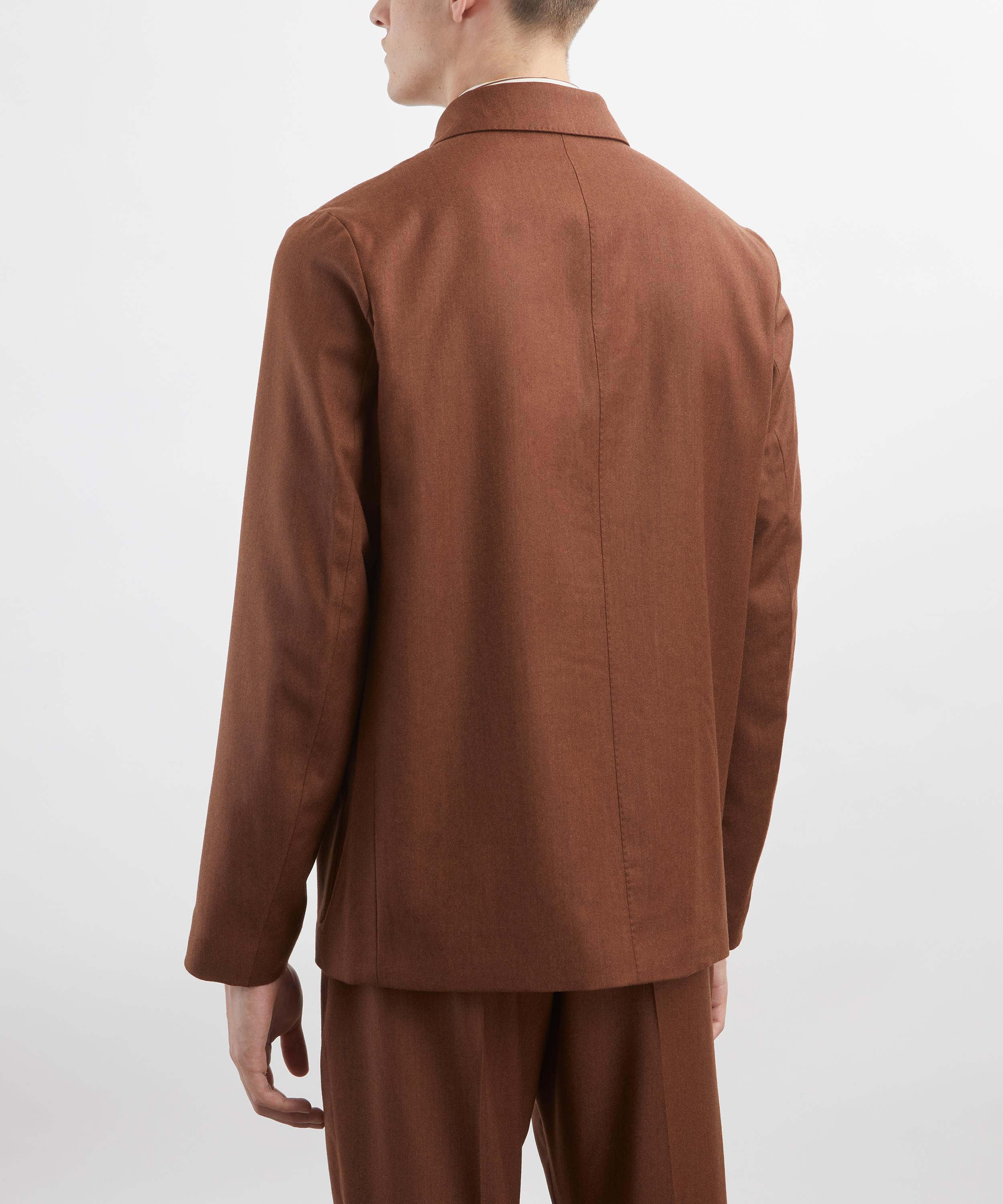 Paul Smith - Overdyed Wool-Cashmere Flannel Work Jacket image number 3