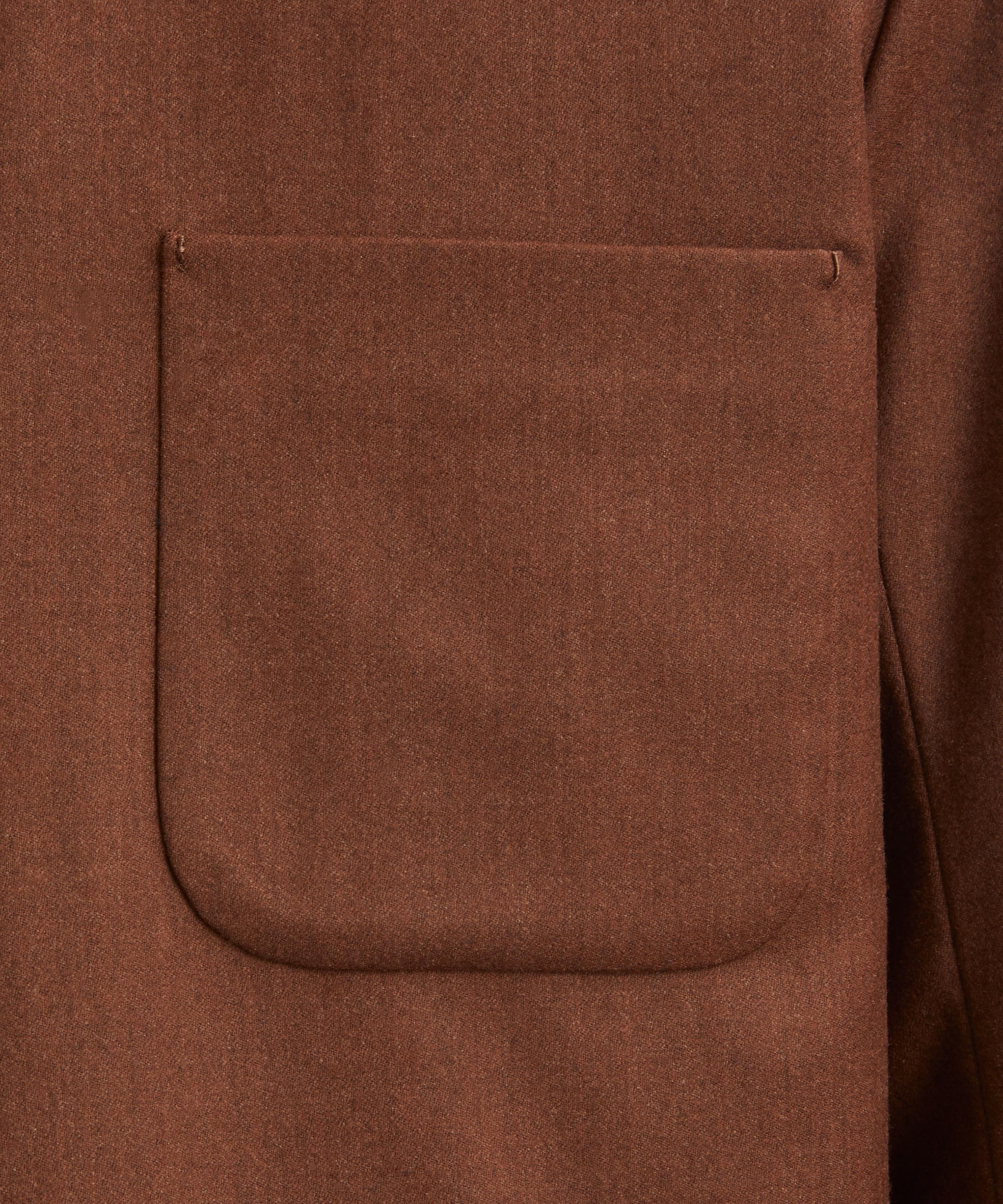 Paul Smith - Overdyed Wool-Cashmere Flannel Work Jacket image number 4