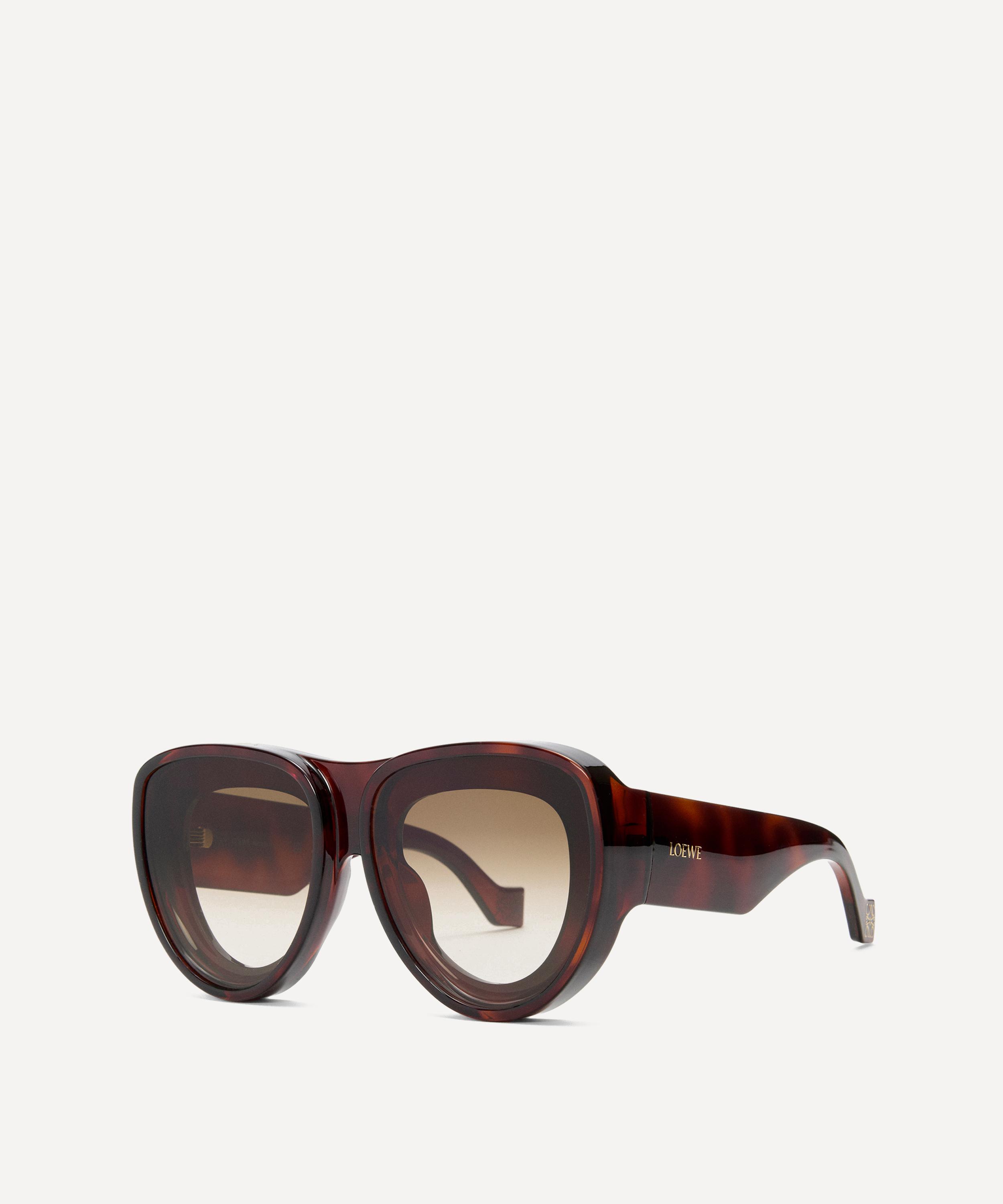 Loewe - x Paula's Ibiza Havana Aviator Sunglasses image number 1