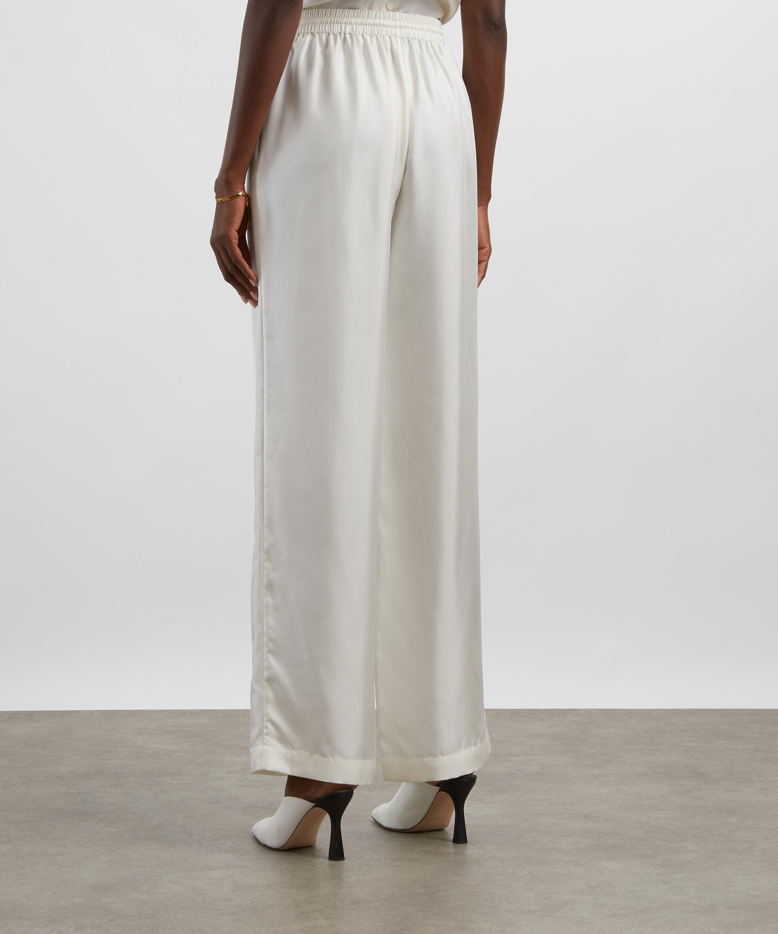 Róhe - Relaxed Silk Drawstring Trousers image number 3