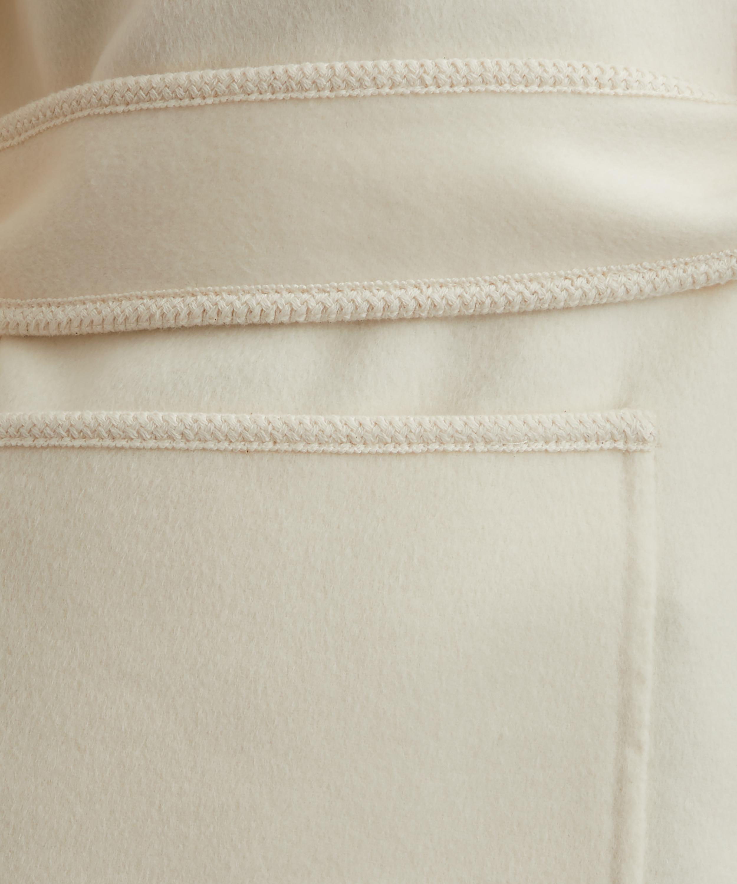Róhe - Off-White Belted Kimono Jacket image number 4