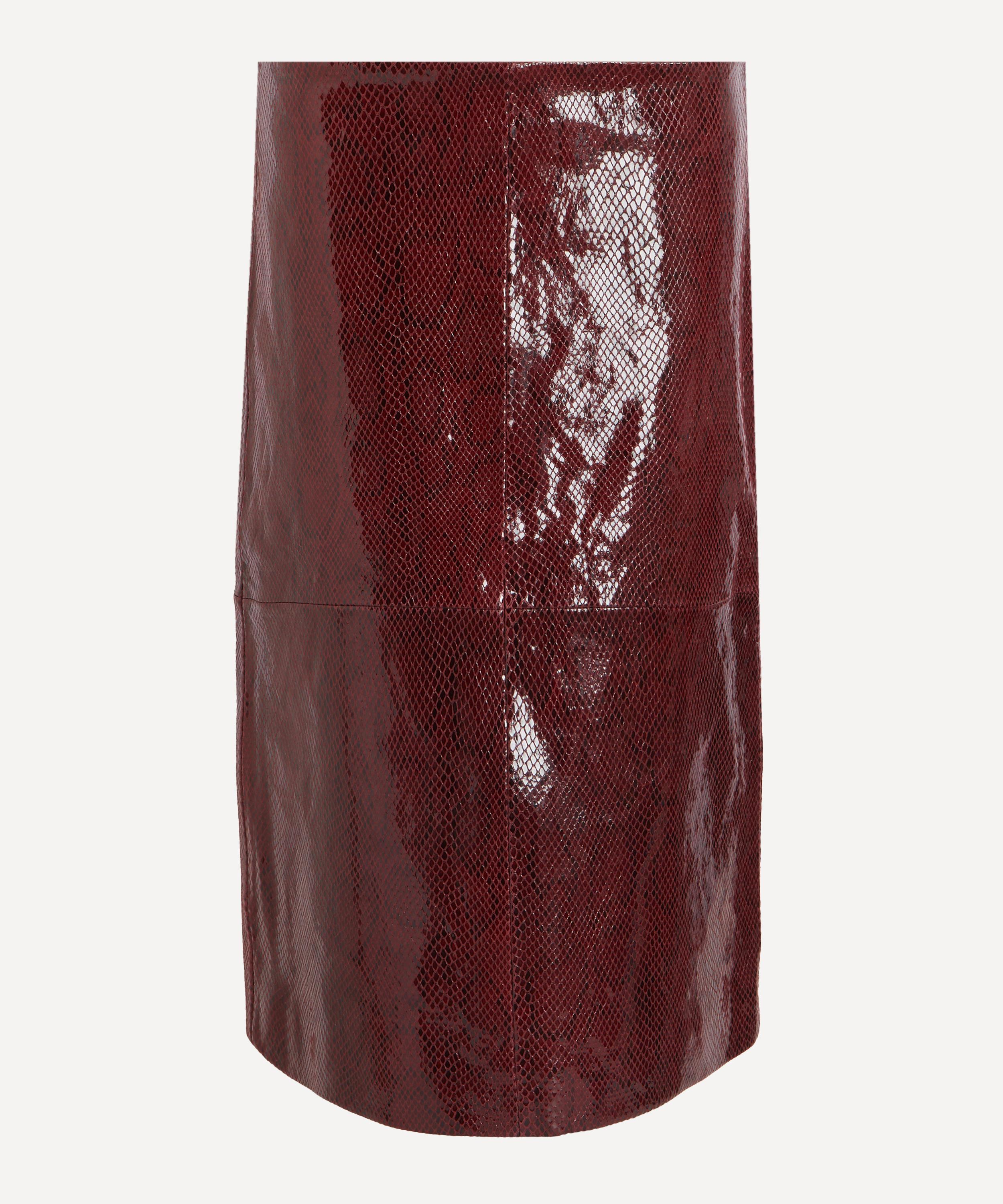 Róhe - Snake Leather Skirt