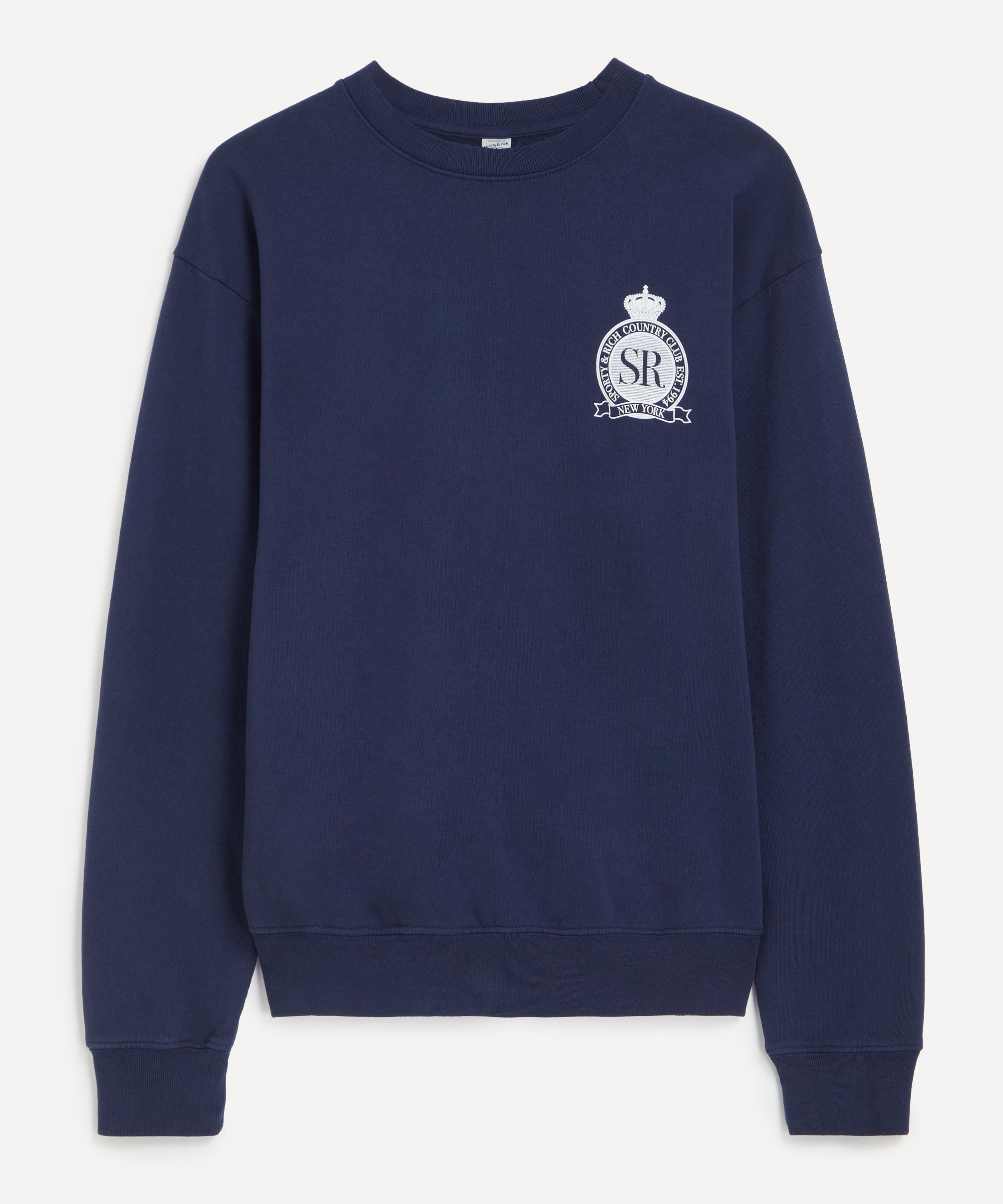 Sporty & Rich - Royal Club Crew-Neck Sweatshirt image number 0