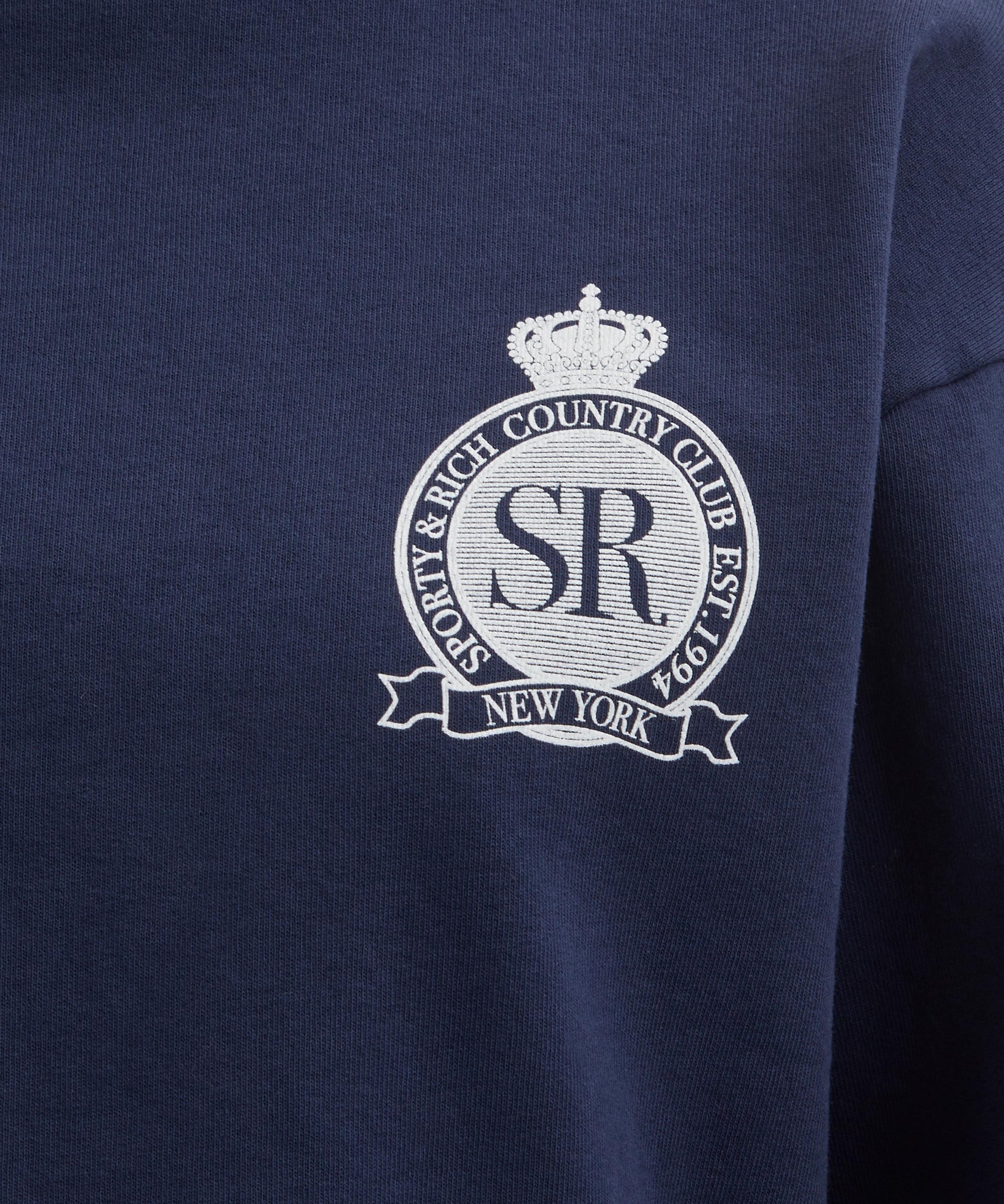 Sporty & Rich - Royal Club Crew-Neck Sweatshirt image number 4