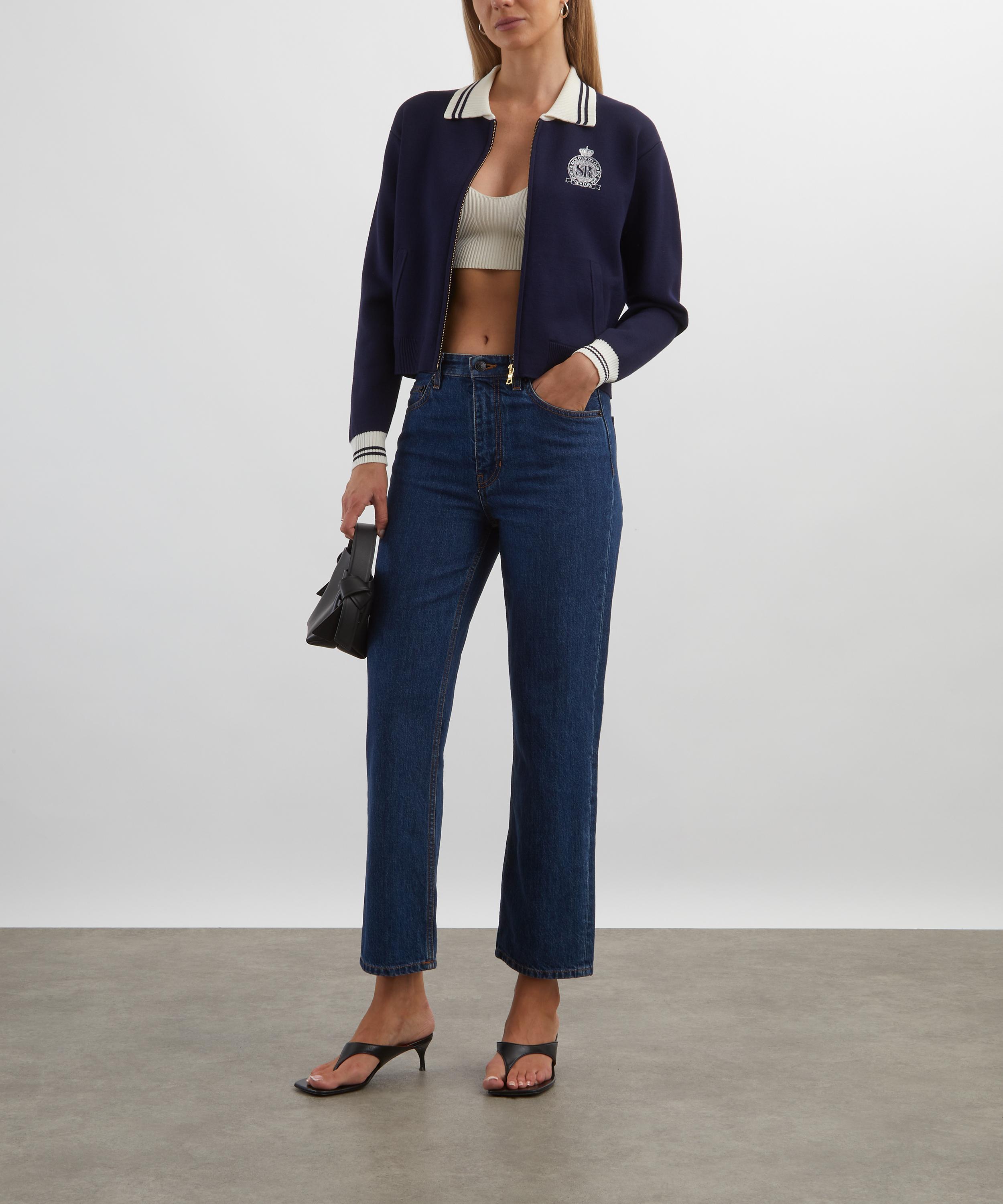 Sporty & Rich - Royal Club Zipped Cardigan image number 1