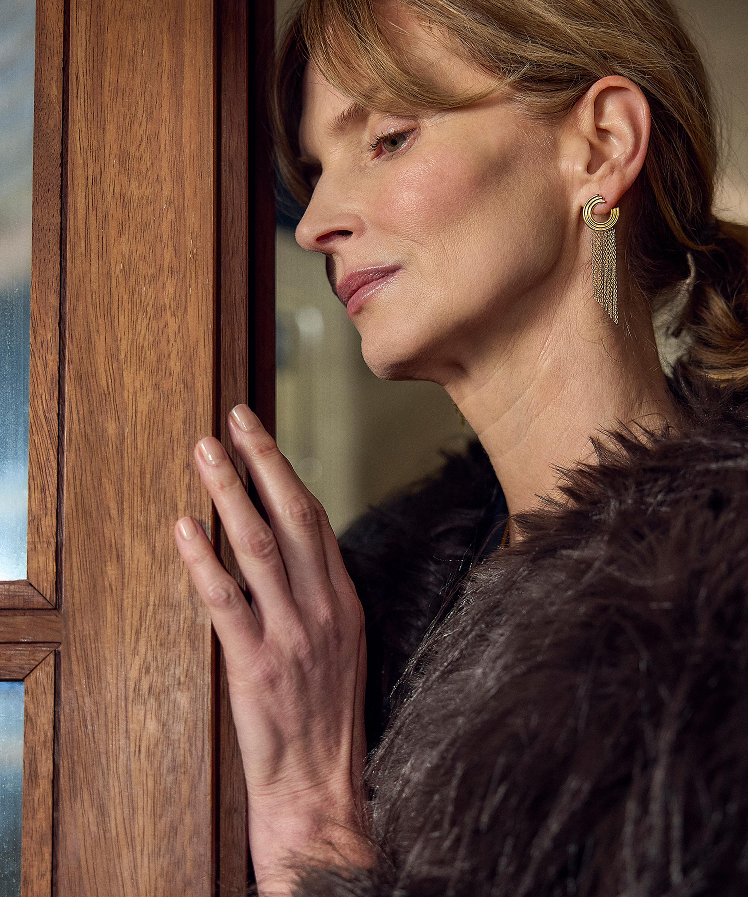 Rachel Jackson - 18ct Gold-Plated Evolve Chandelier Drop Earrings