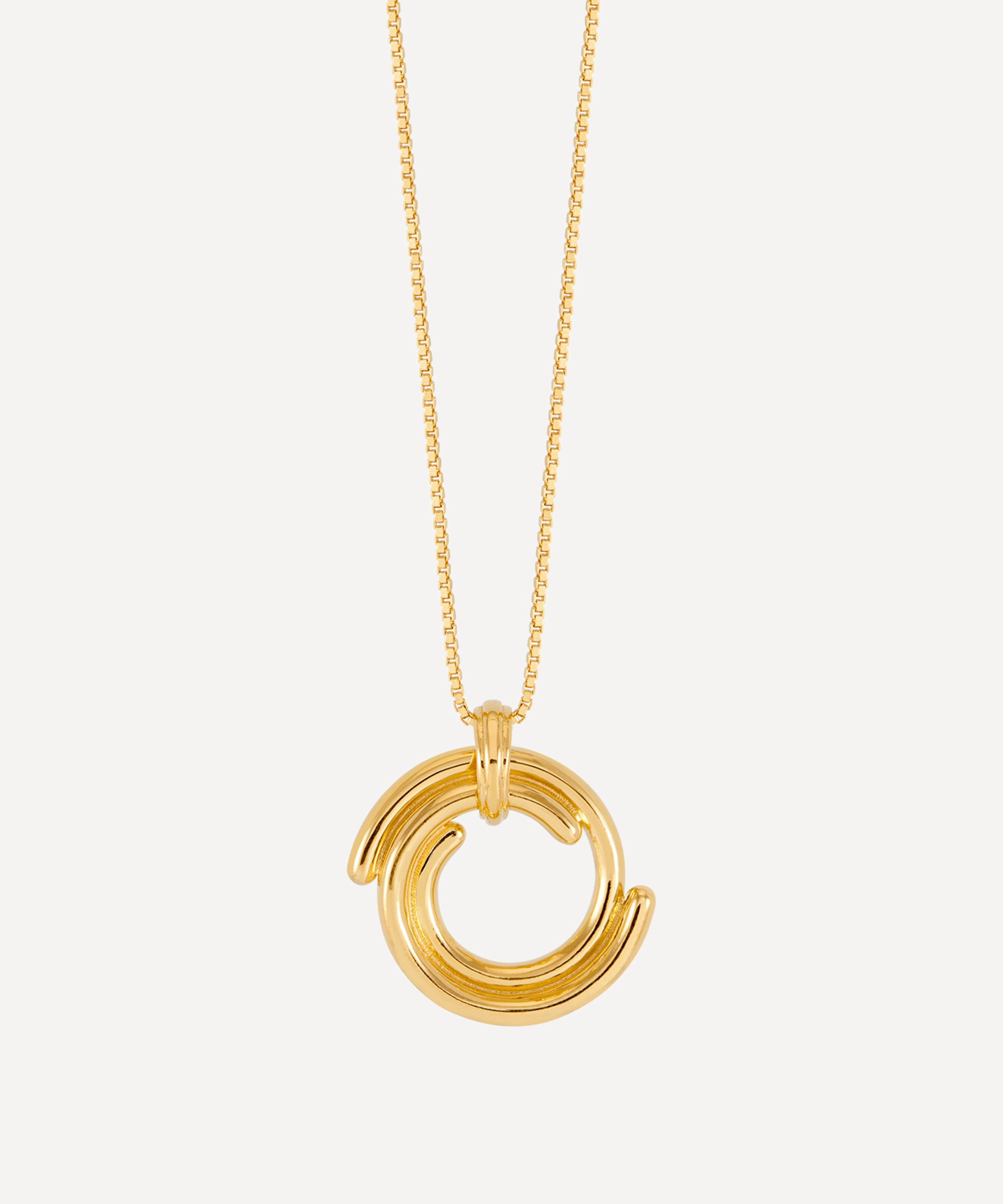 Rachel Jackson - 18ct Gold-Plated Evolve Pendant Necklace