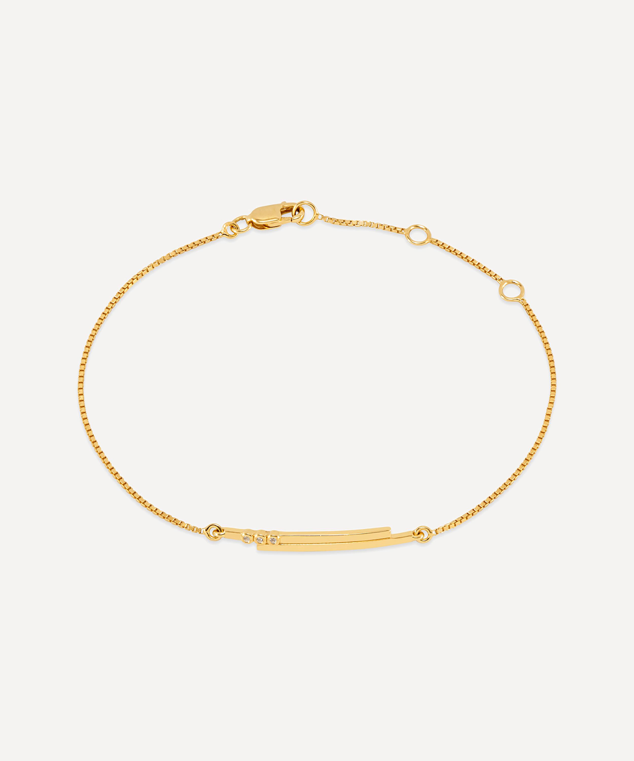 Rachel Jackson - 18ct Gold-Plated Lifestream Chain Bracelet