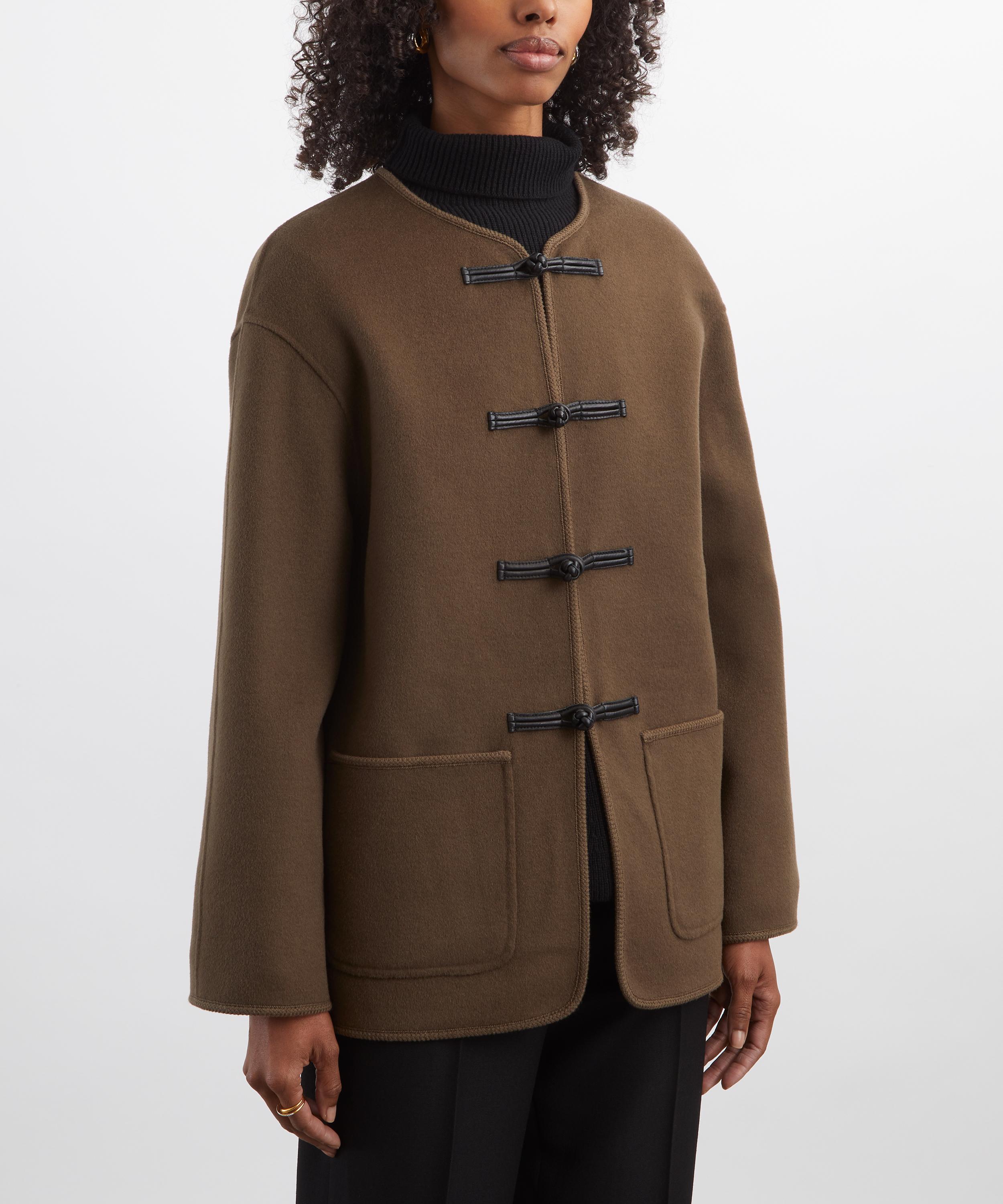 Róhe - Mandarin Double-Faced Wool Jacket image number 2