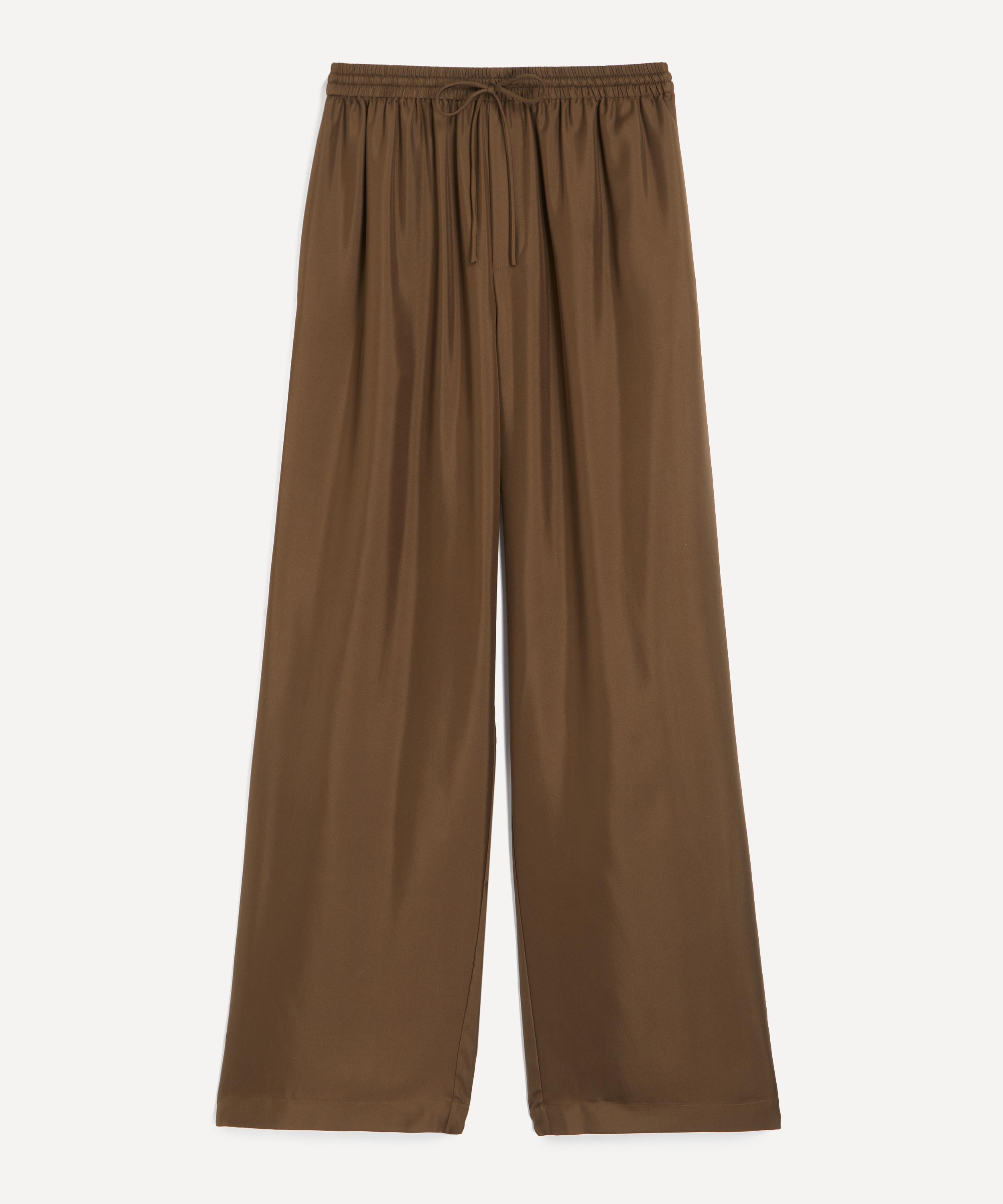Róhe - Silk Wide-Leg Trousers