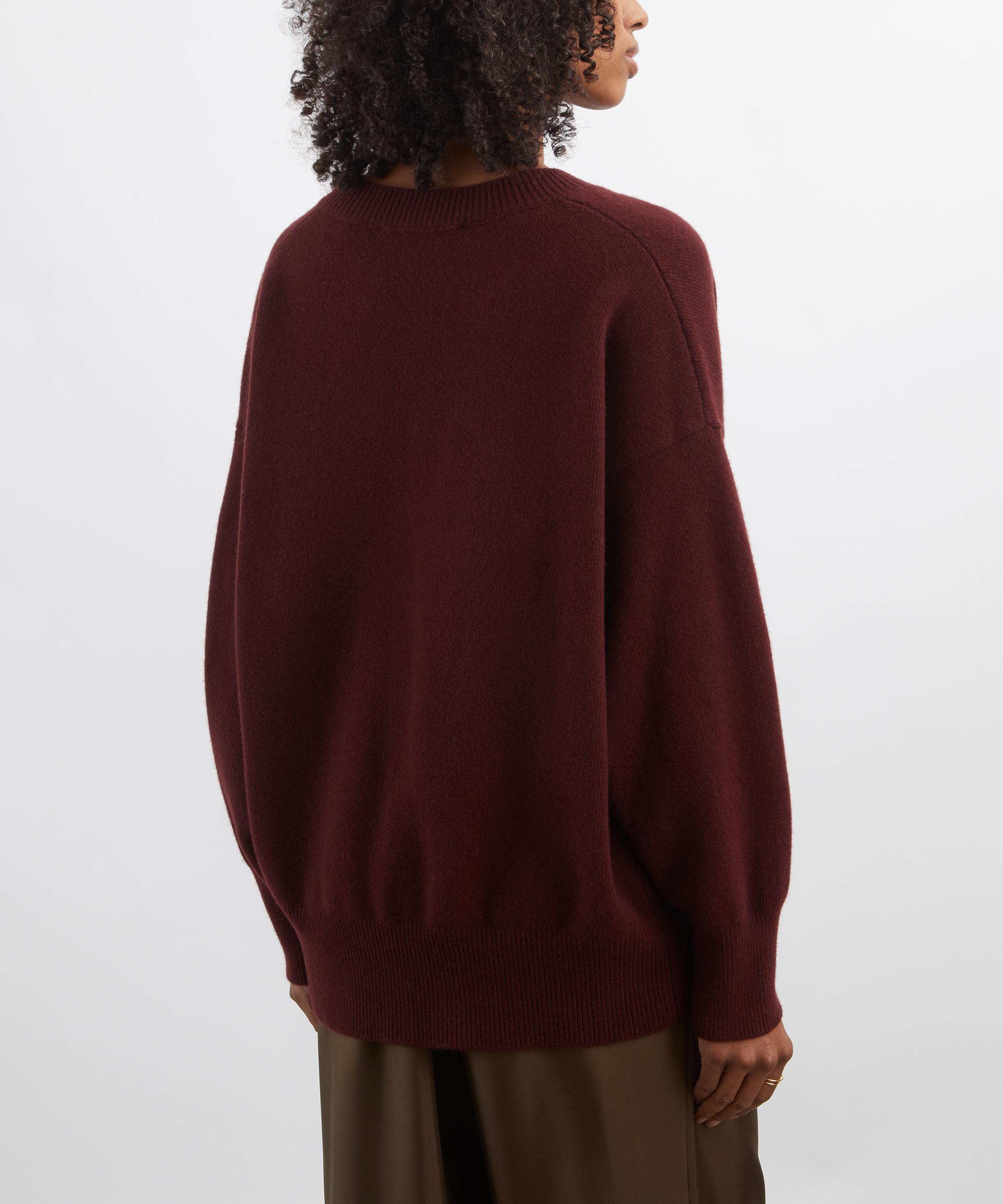 R&oacute;he - V-neck Knitted Jumper image number 3