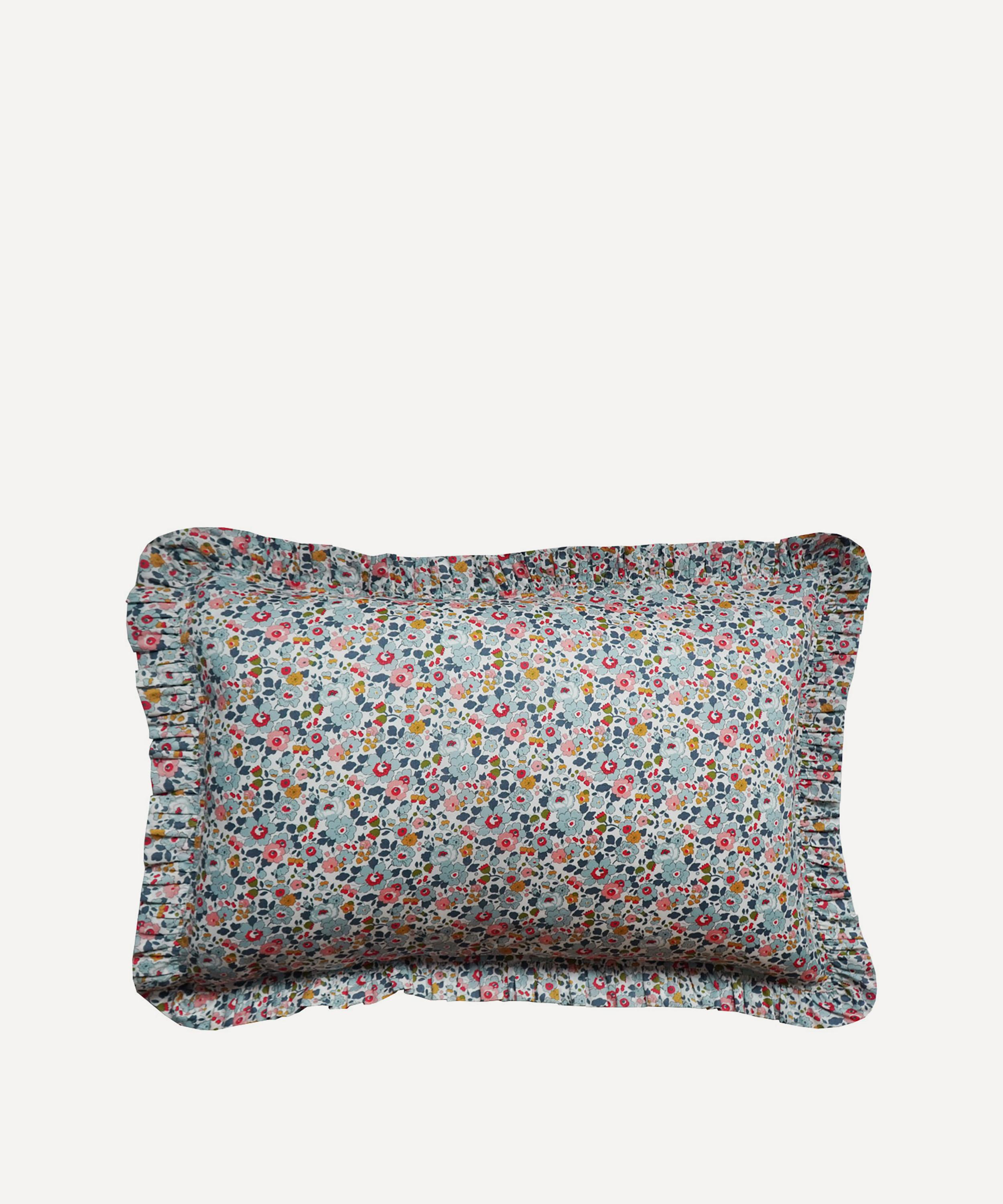 Coco & Wolf - Betsy Grey Frill Edge Pillowcase