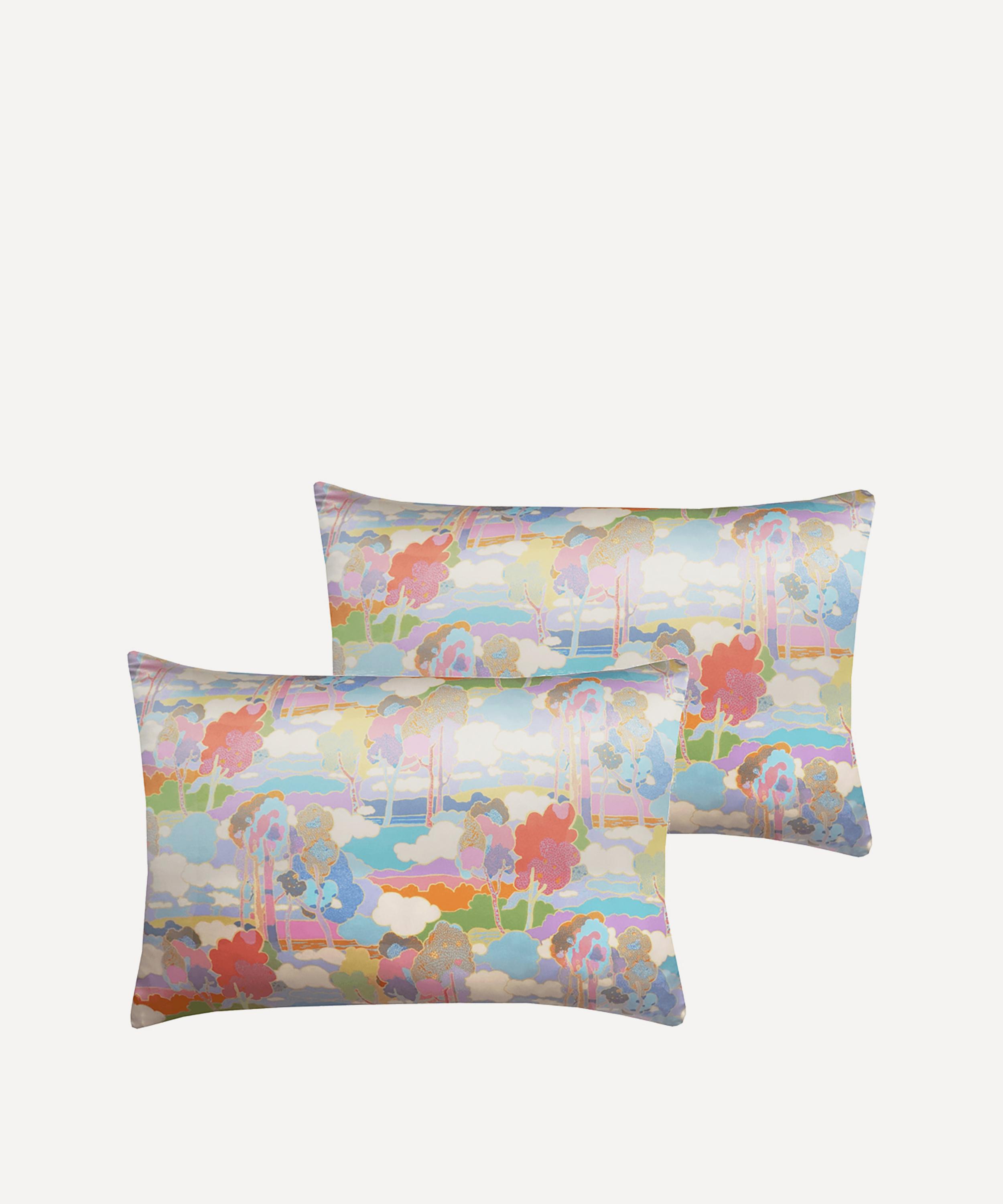 Coco & Wolf - Prospect Road Pastel Silk Pillowcases Set of Two
