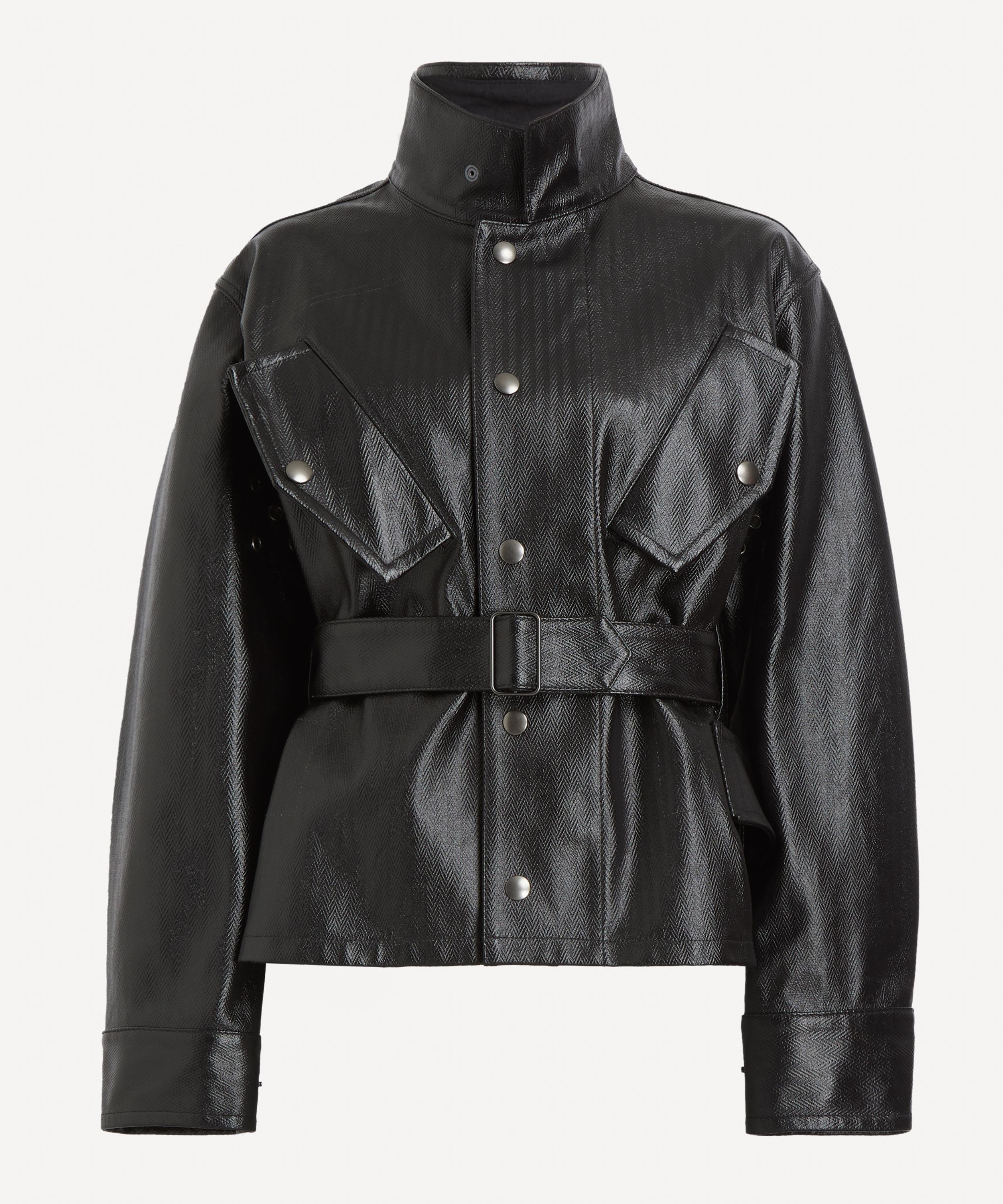 Maison Margiela - Cotton Coated Caban Jacket