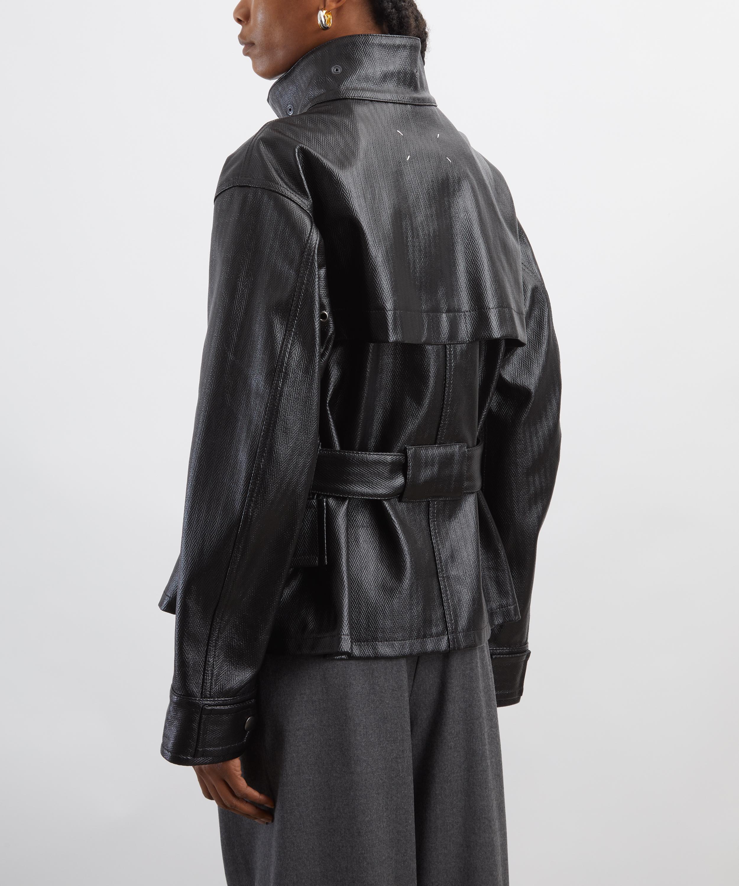 Maison Margiela - Cotton Coated Caban Jacket image number 3
