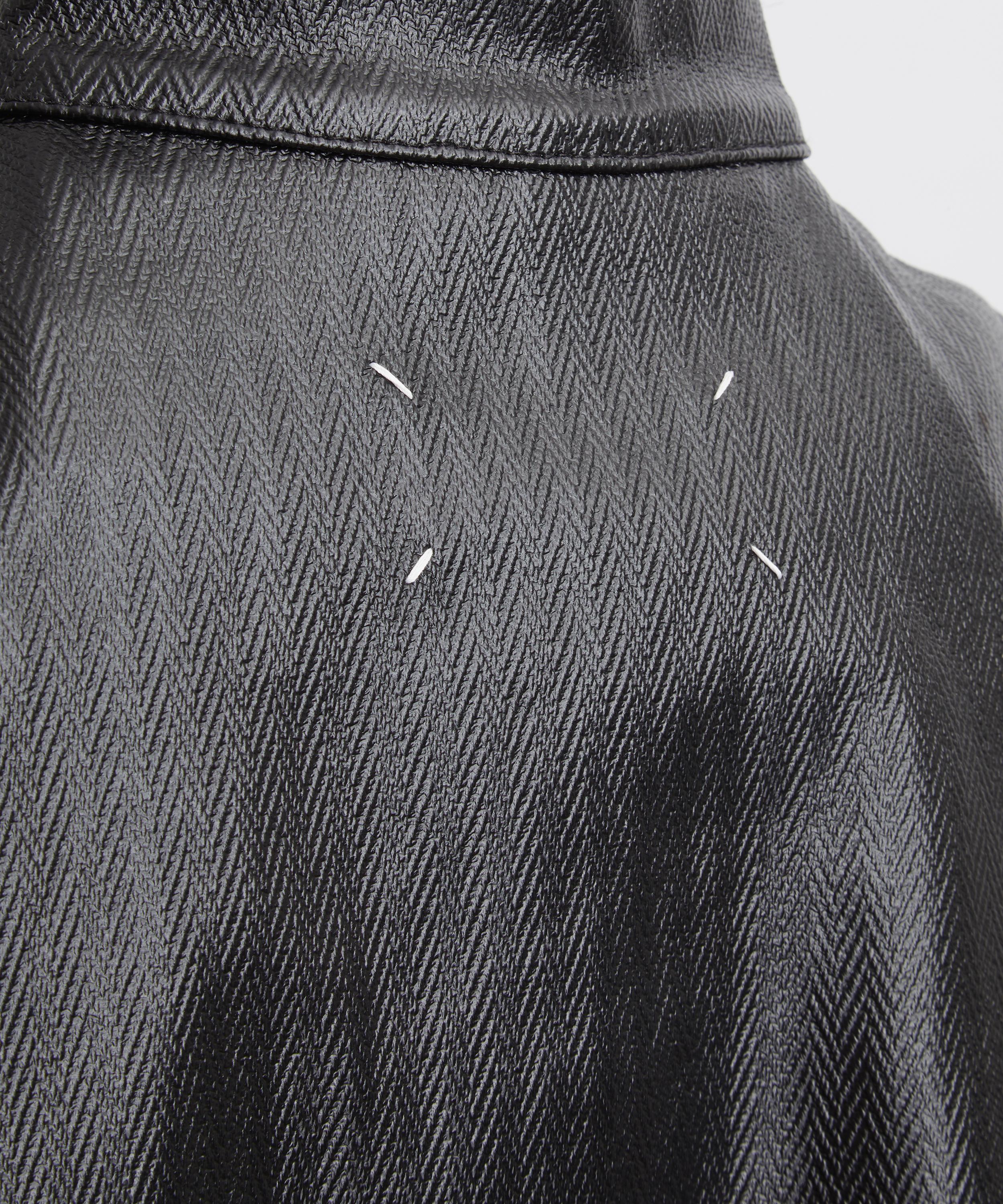 Maison Margiela - Cotton Coated Caban Jacket image number 4