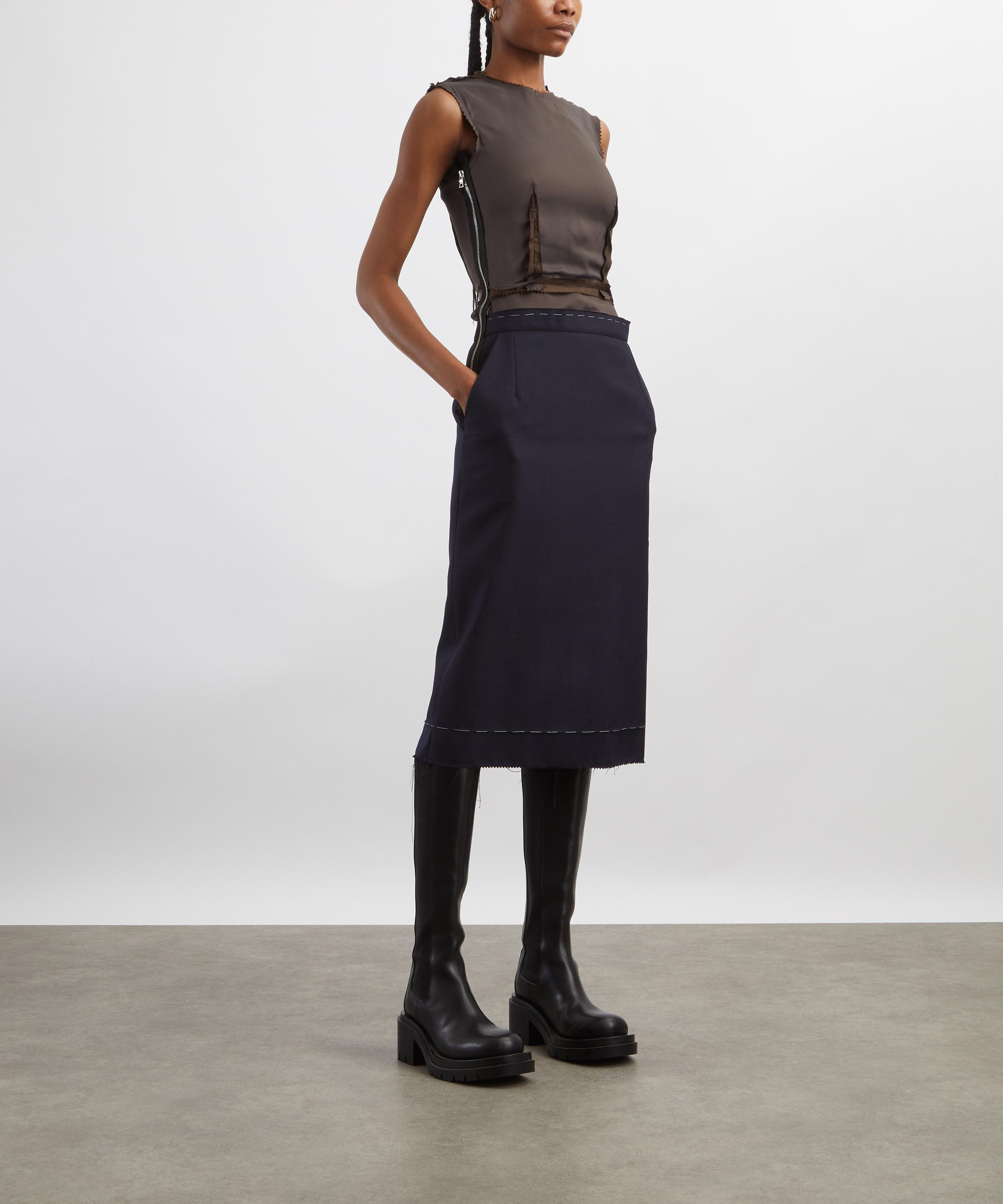 Maison Margiela - Panelled Midi Dress image number 1