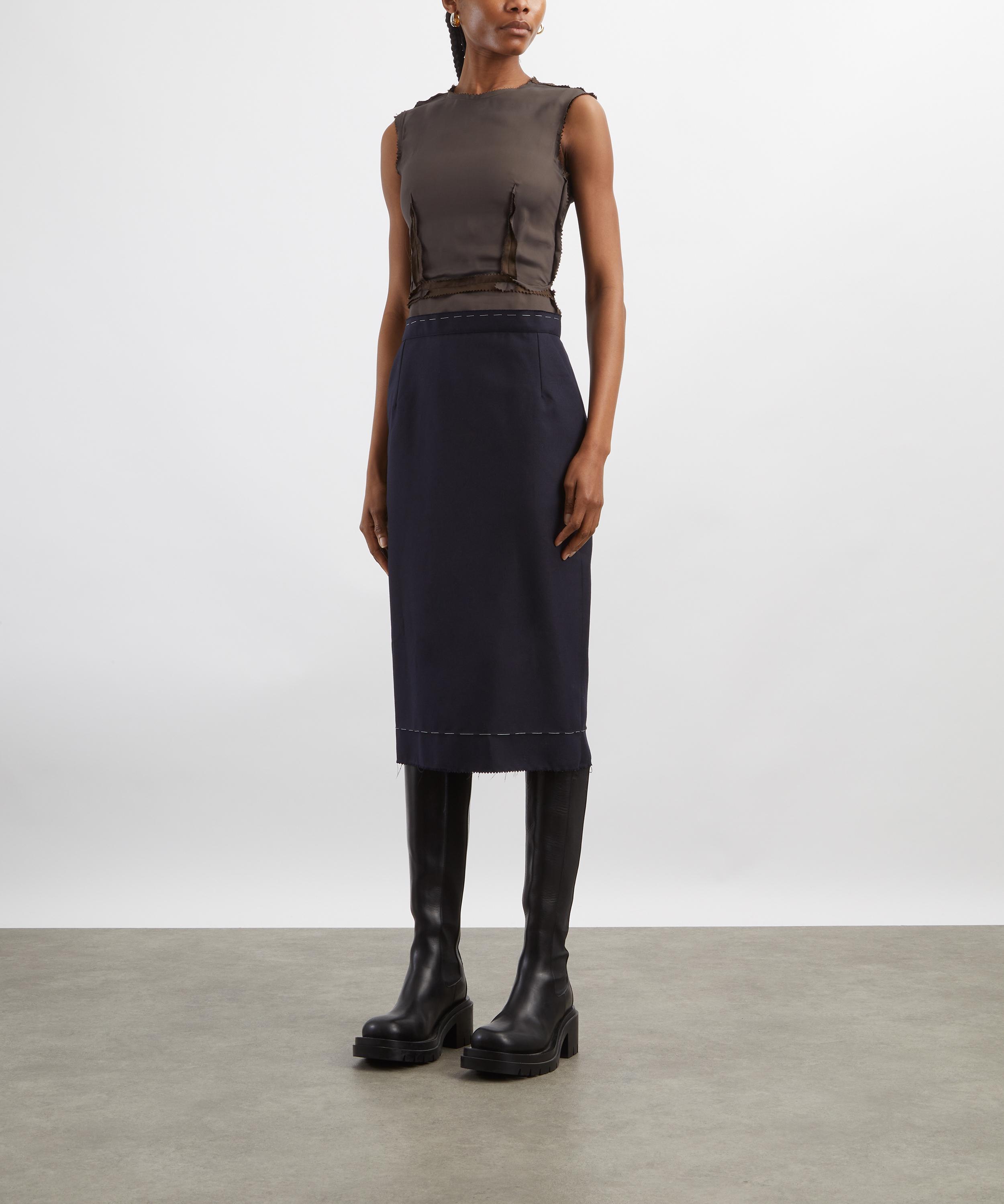 Maison Margiela - Panelled Midi Dress image number 2