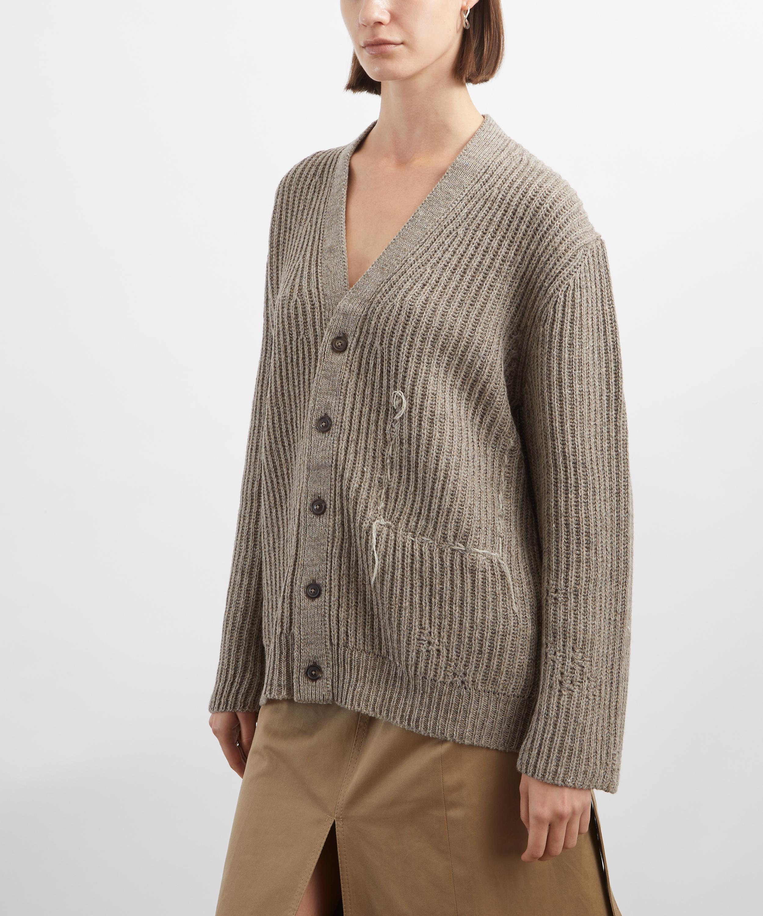 Maison Margiela - Wool V-Neck Cardigan  image number 2