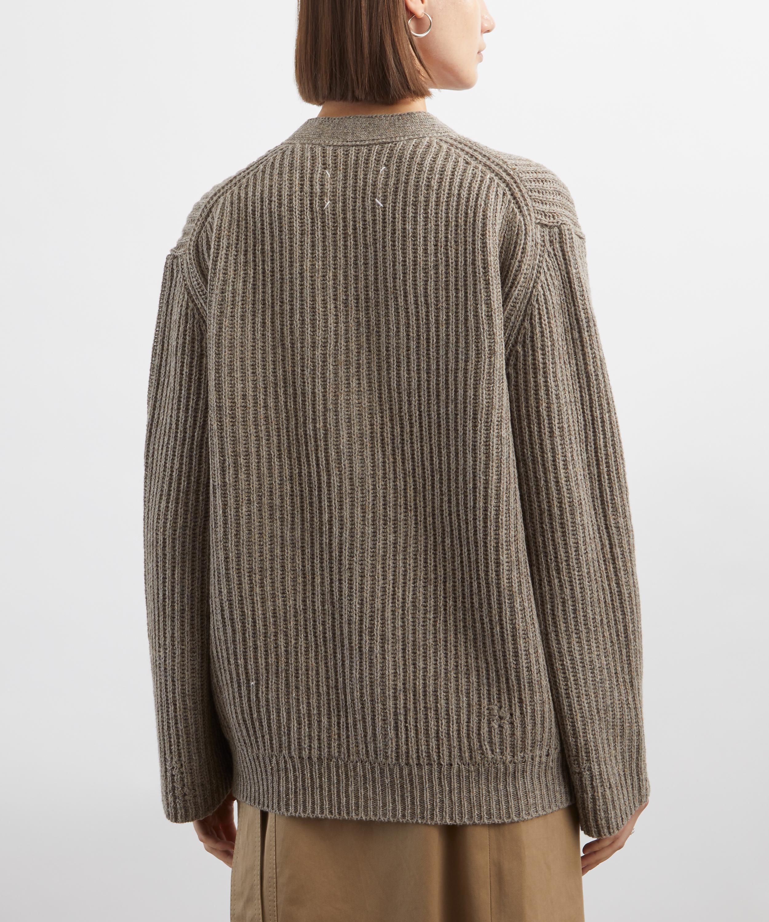 Maison Margiela - Wool V-Neck Cardigan  image number 3